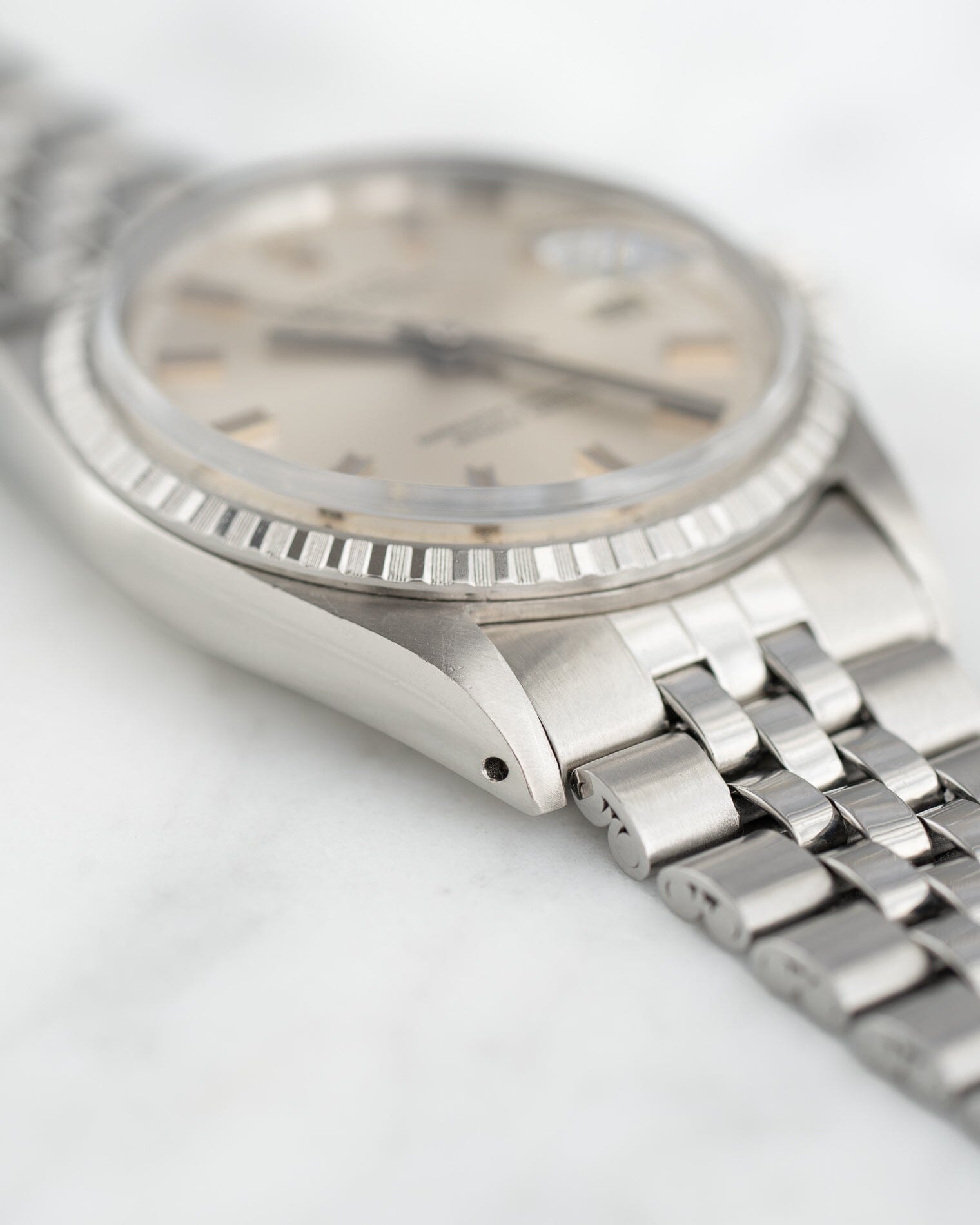 Rolex Datejust 1601 Wide Boy Dial Watch ROLEX