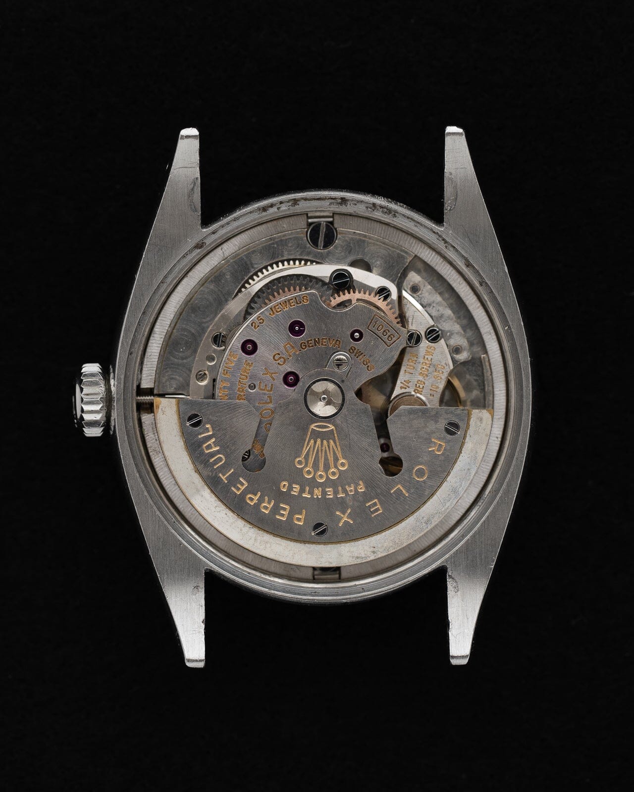 ロレックス デイトジャスト 6605 ブラウンパティナダイアル Watch ROLEX