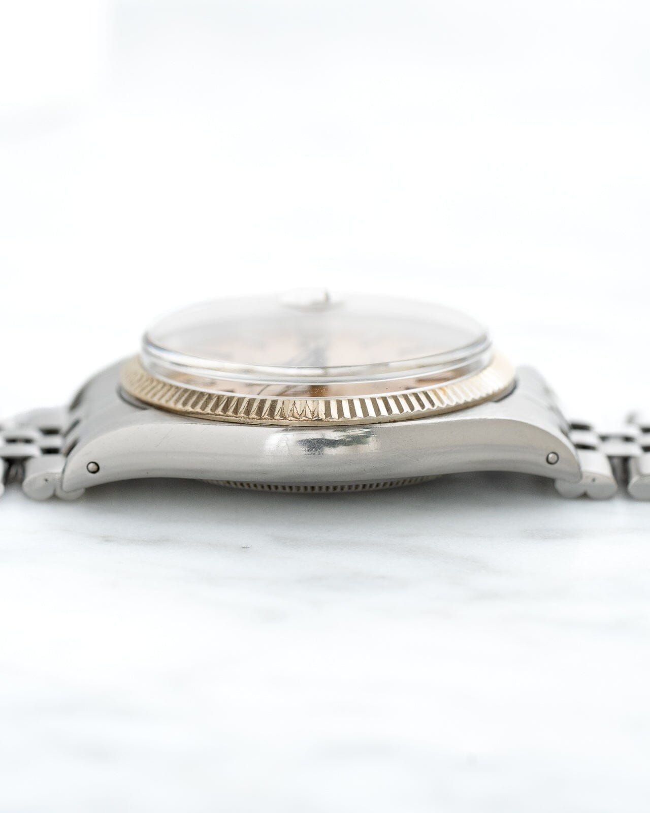 ロレックス デイトジャスト 6605 ブラウンパティナダイアル Watch ROLEX