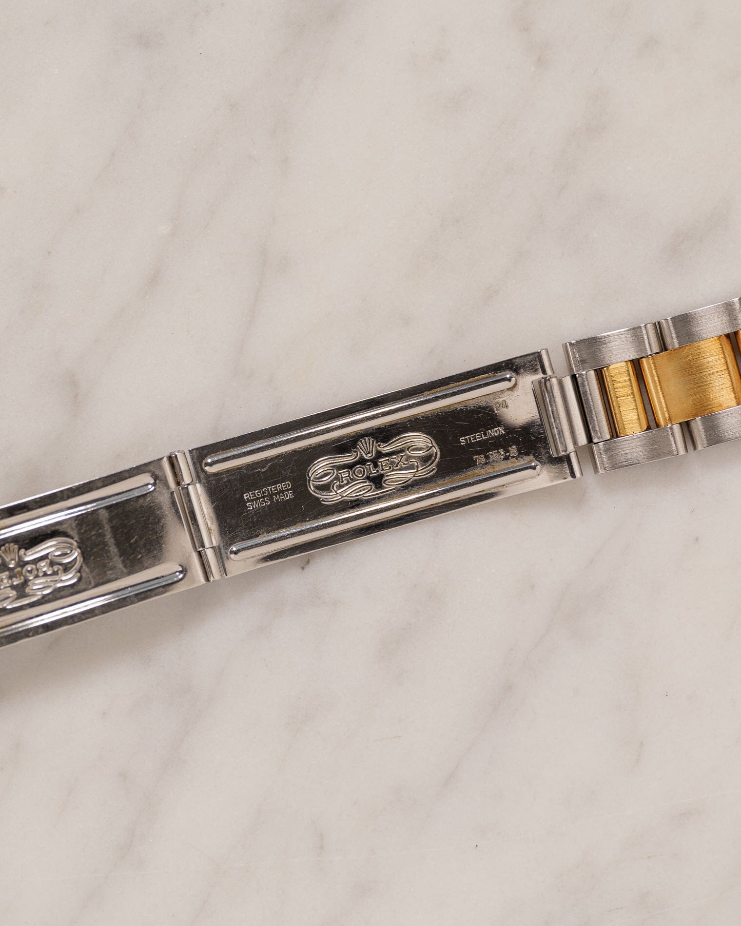 ロレックス オイスターパーペチュアルデイト 15203 SSxYG 箱保証書付き Watch ROLEX