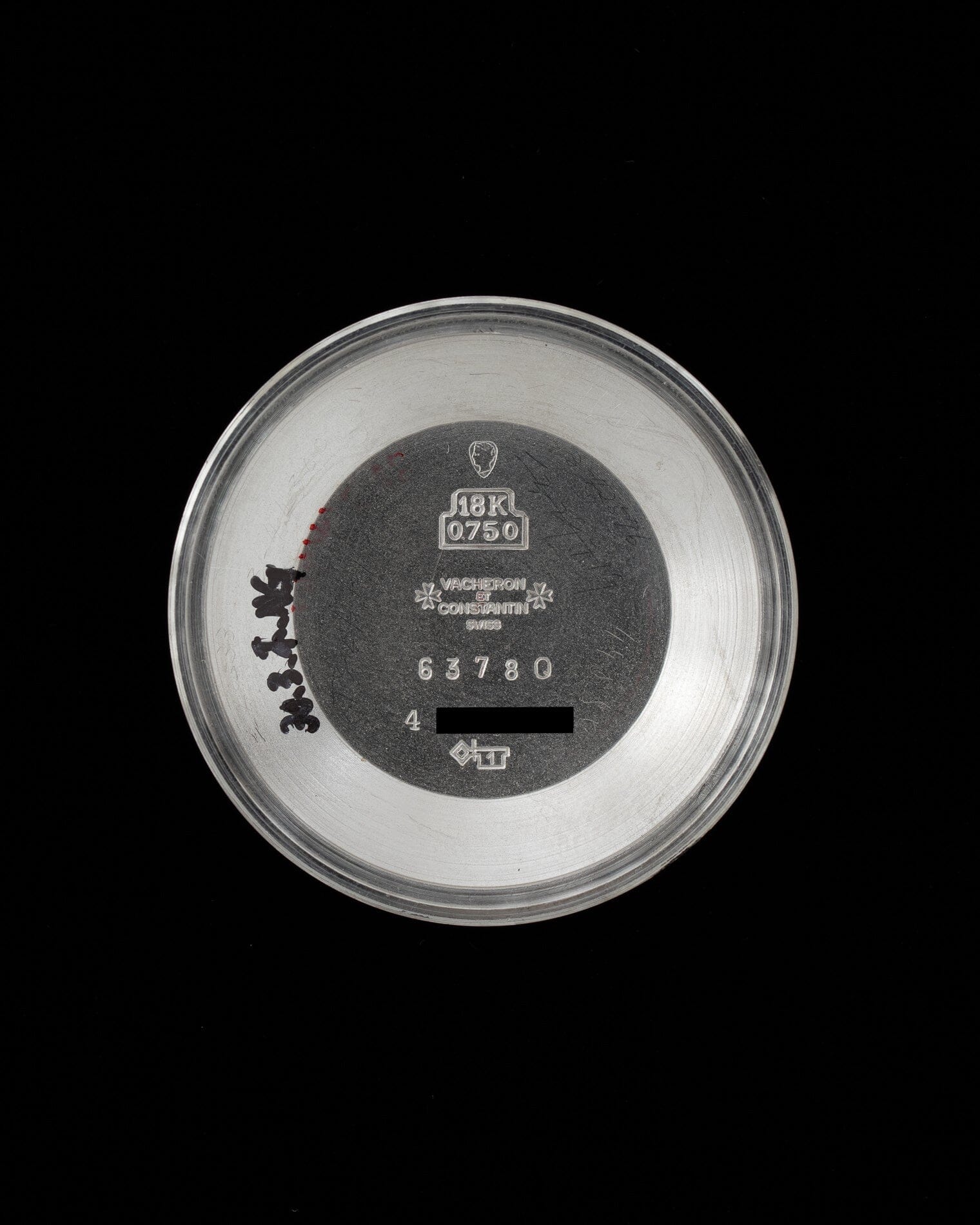 Vacheron Constantin ラウンド 6378Q WG シルバーダイアル Watch VACHERON CONSTANTIN