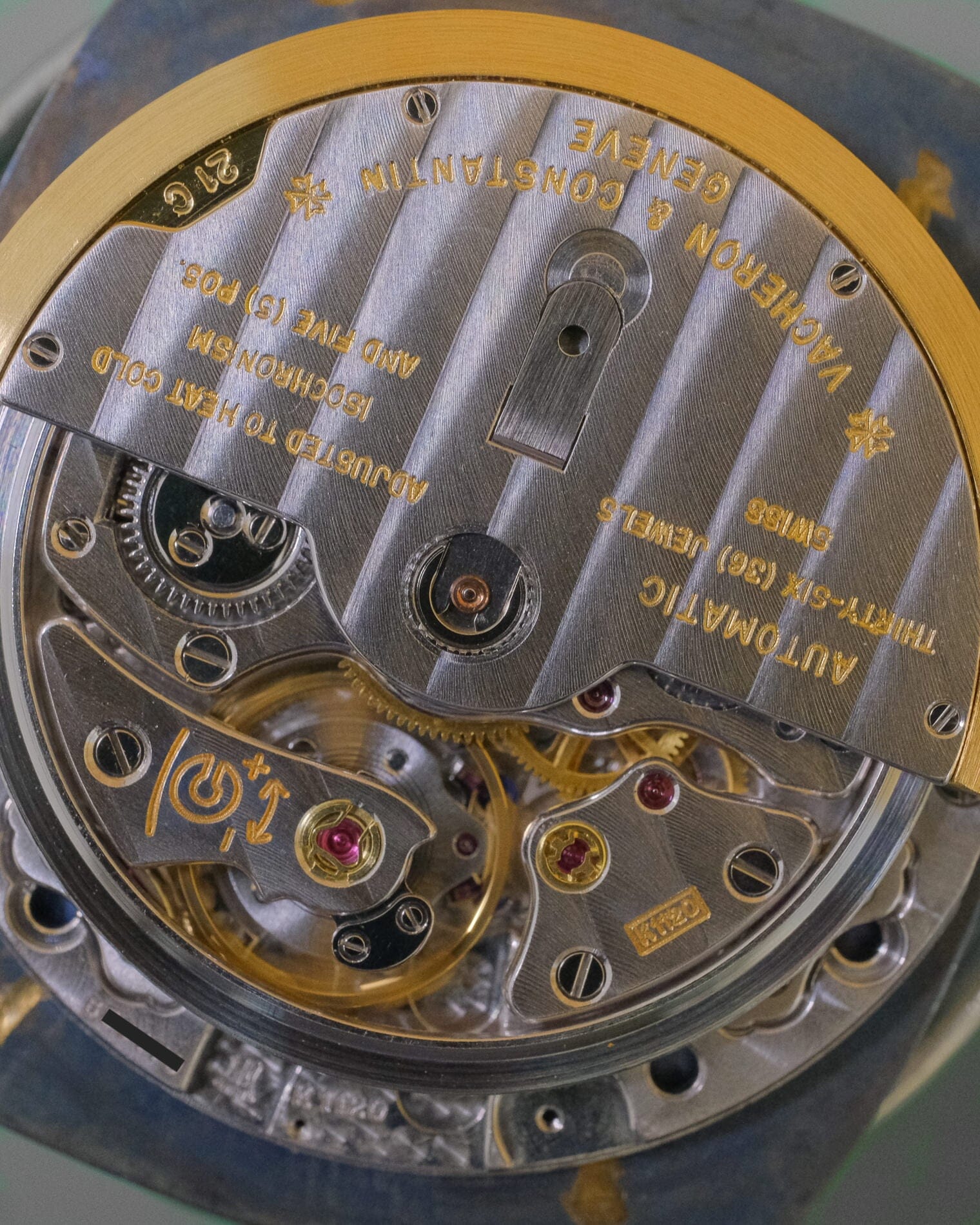 Vacheron Constantin メッシュドール 7943 WG ブルーダイアル "NOS" Watch VACHERON CONSTANTIN