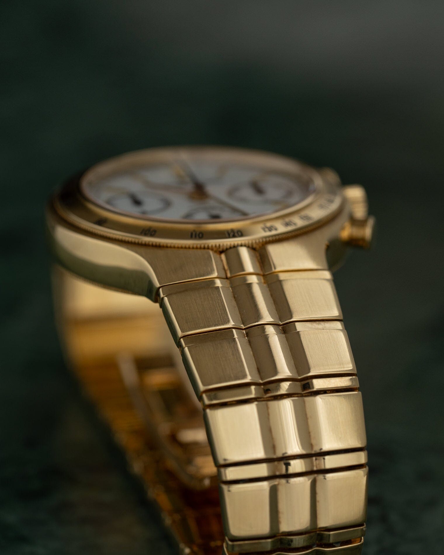 Vacheron Constantin フィディアス 49002 YG クロノグラフ ホワイトエナメルダイアル Watch VACHERON CONSTANTIN