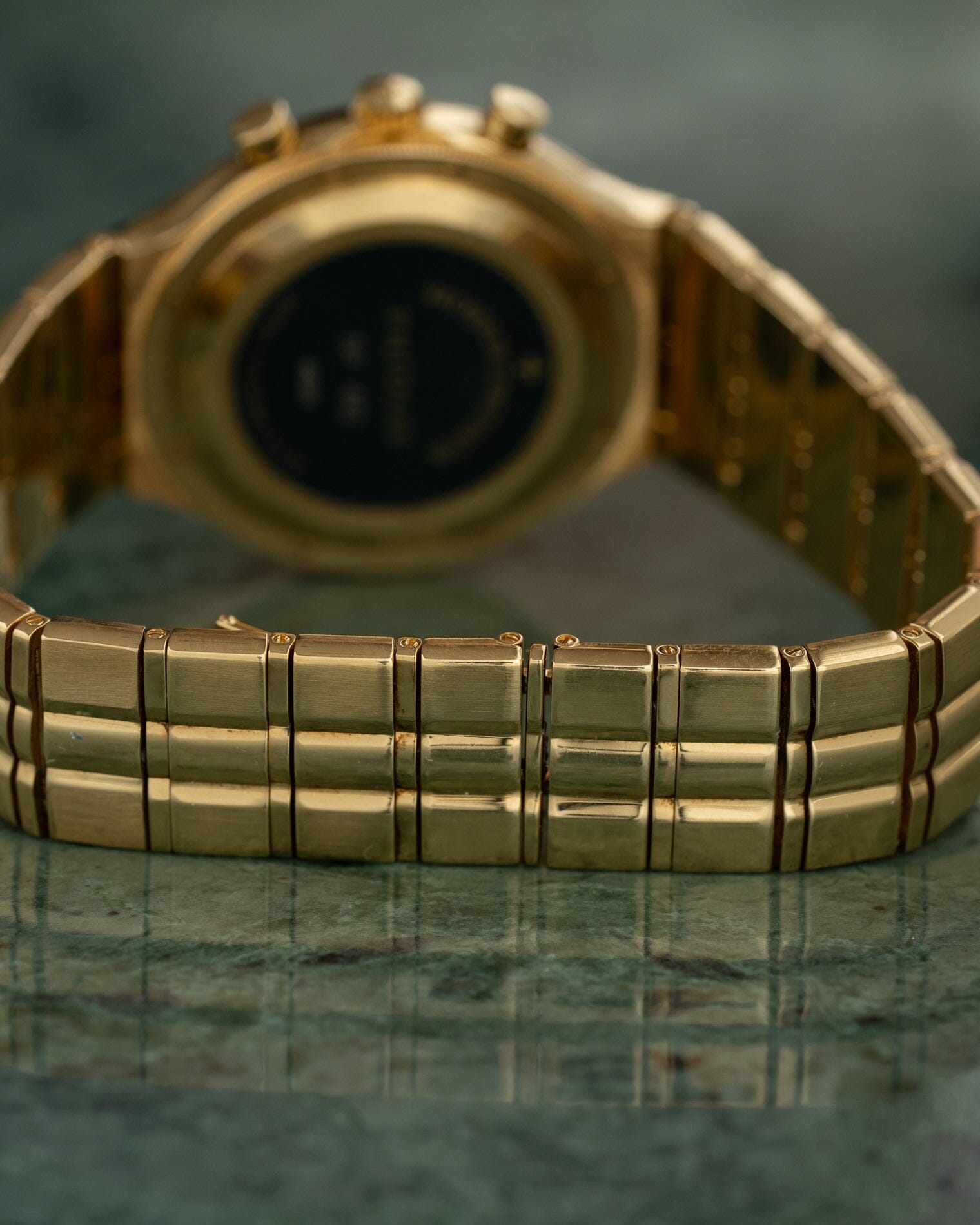 Vacheron Constantin フィディアス 49002 YG クロノグラフ ホワイトエナメルダイアル Watch VACHERON CONSTANTIN