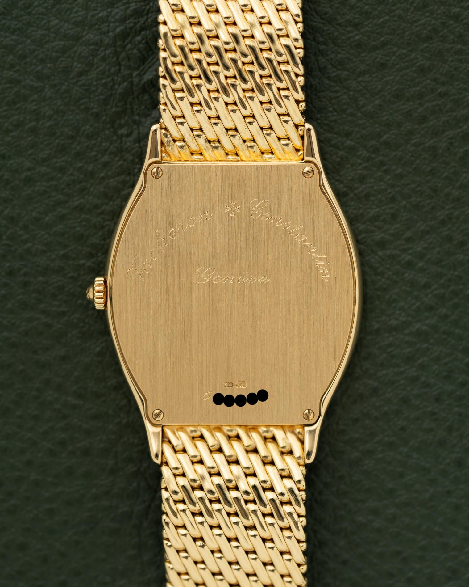 Vacheron Constantin トノー 31150 YG アイボリーダイアル Watch VACHERON CONSTANTIN