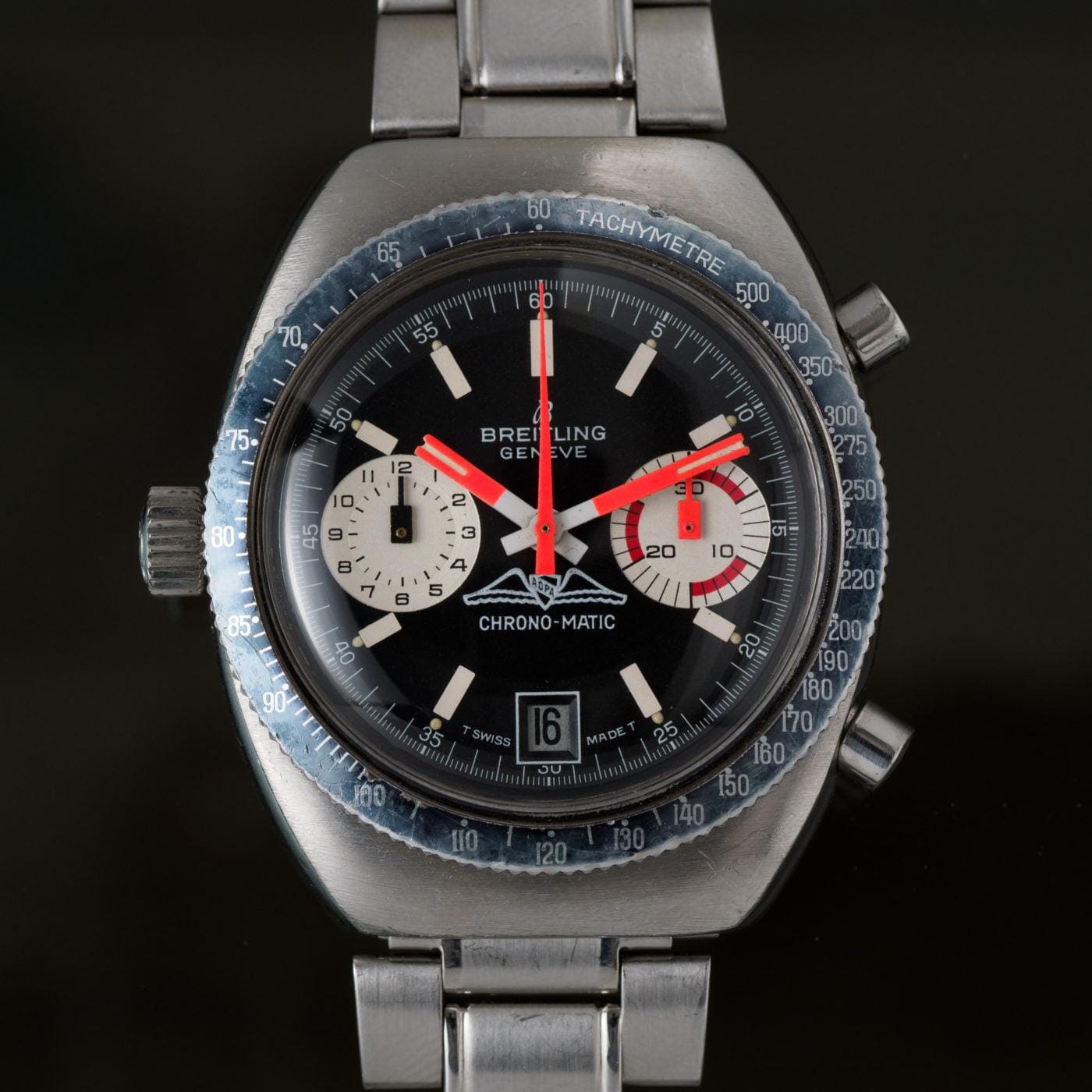 BREITLING AOPA Chrono-Matic 2114 1970s - Arbitro