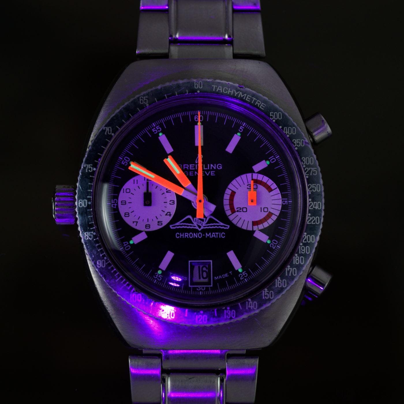 BREITLING AOPA Chrono-Matic 2114 1970s - Arbitro