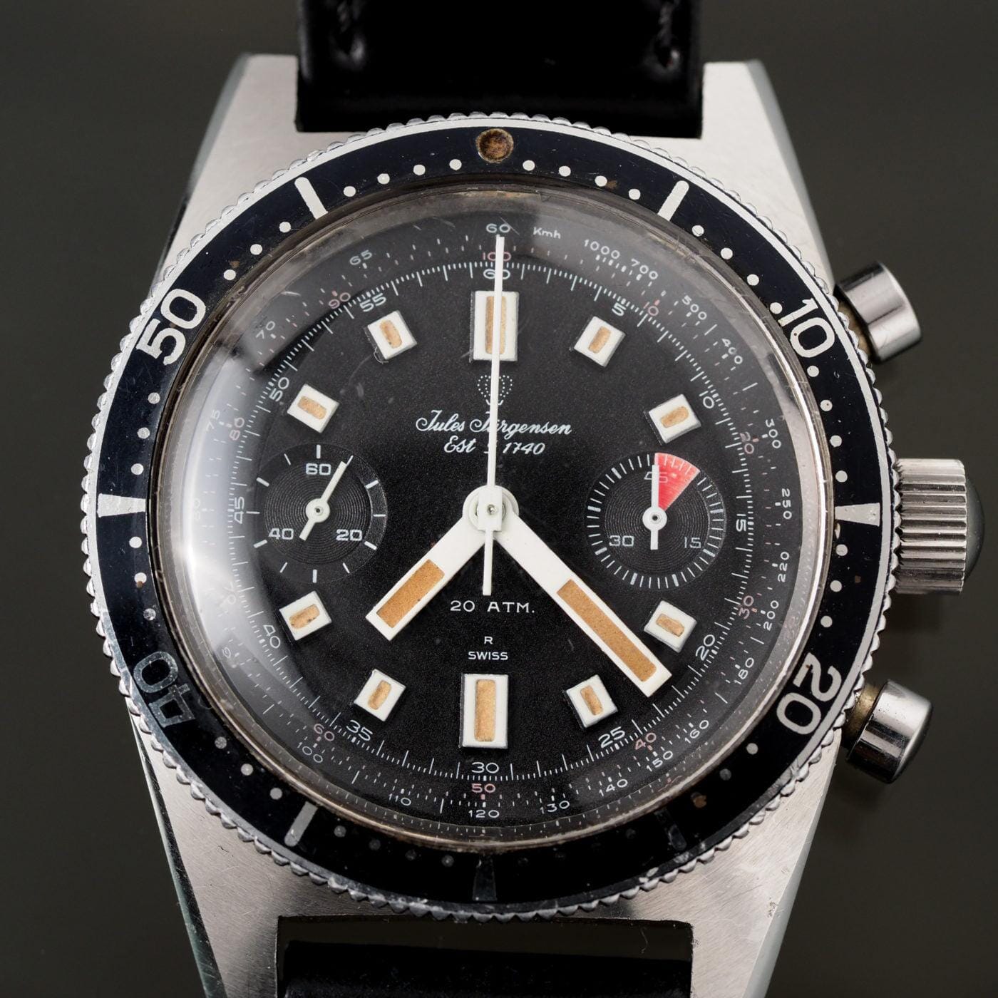 JULES JURGENSEN Chronograph 1960s - Arbitro