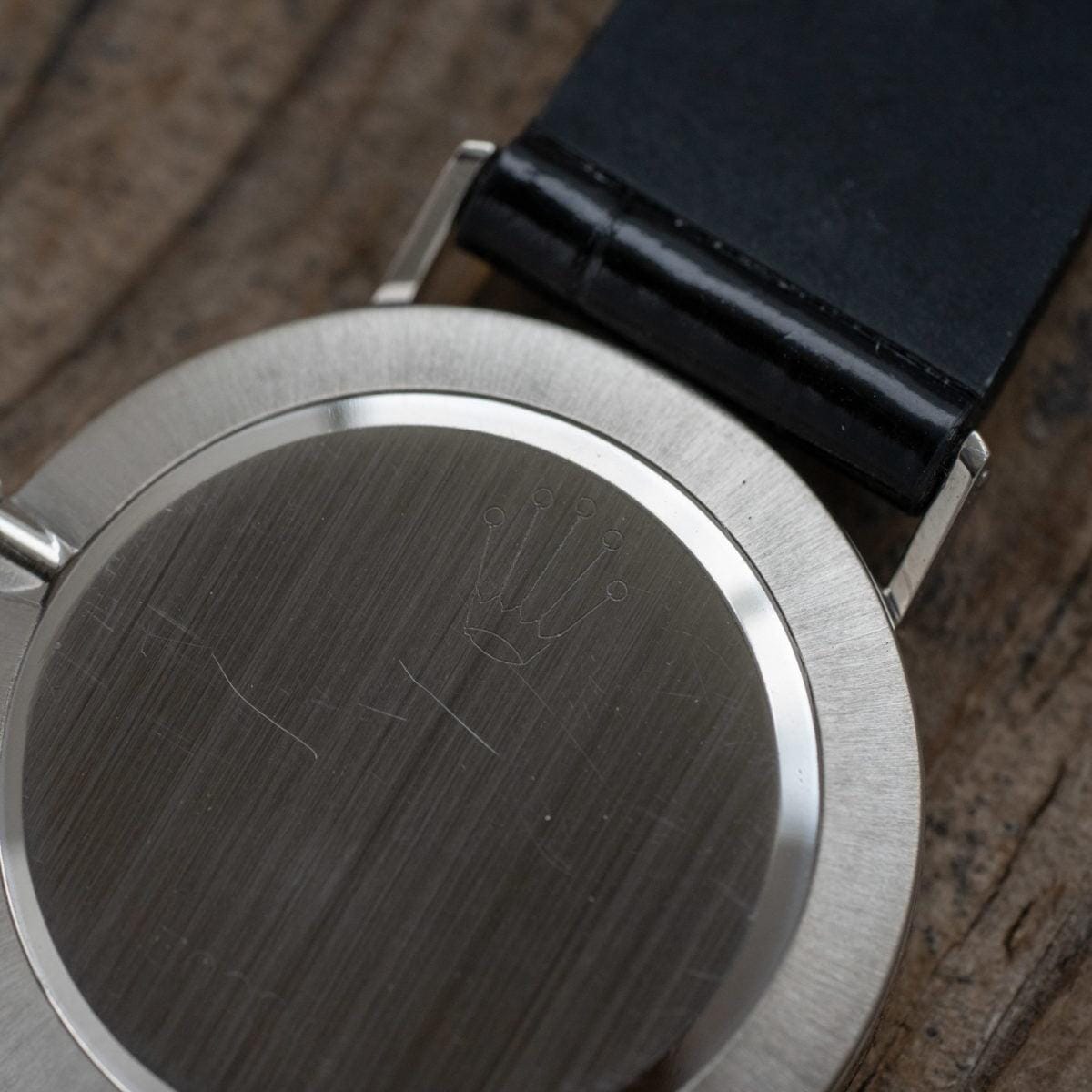 ROLEX Cellini 3833 WG Grey Dial 1970s - Arbitro