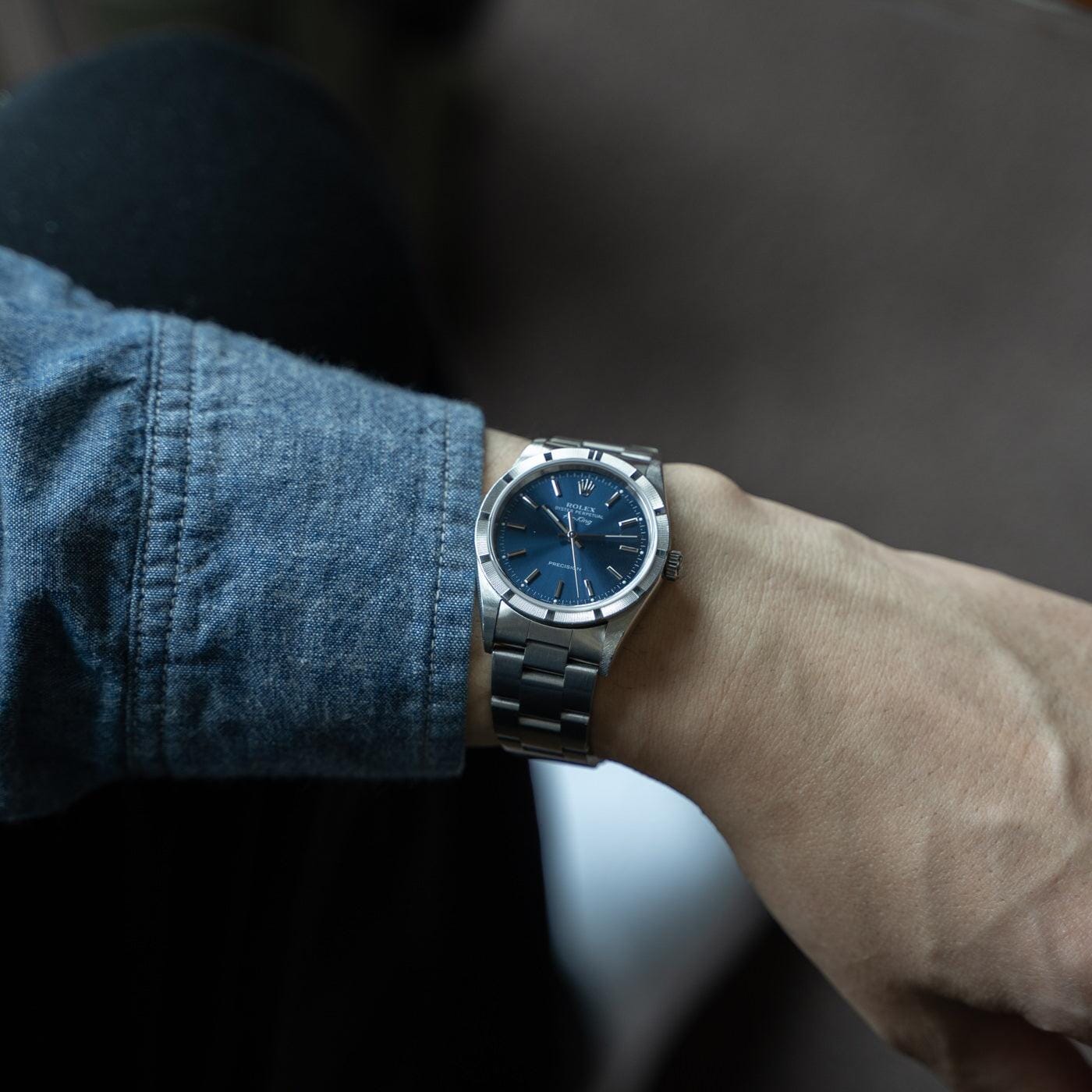 ROLEX Air-King 14010 Blue Dial - Arbitro