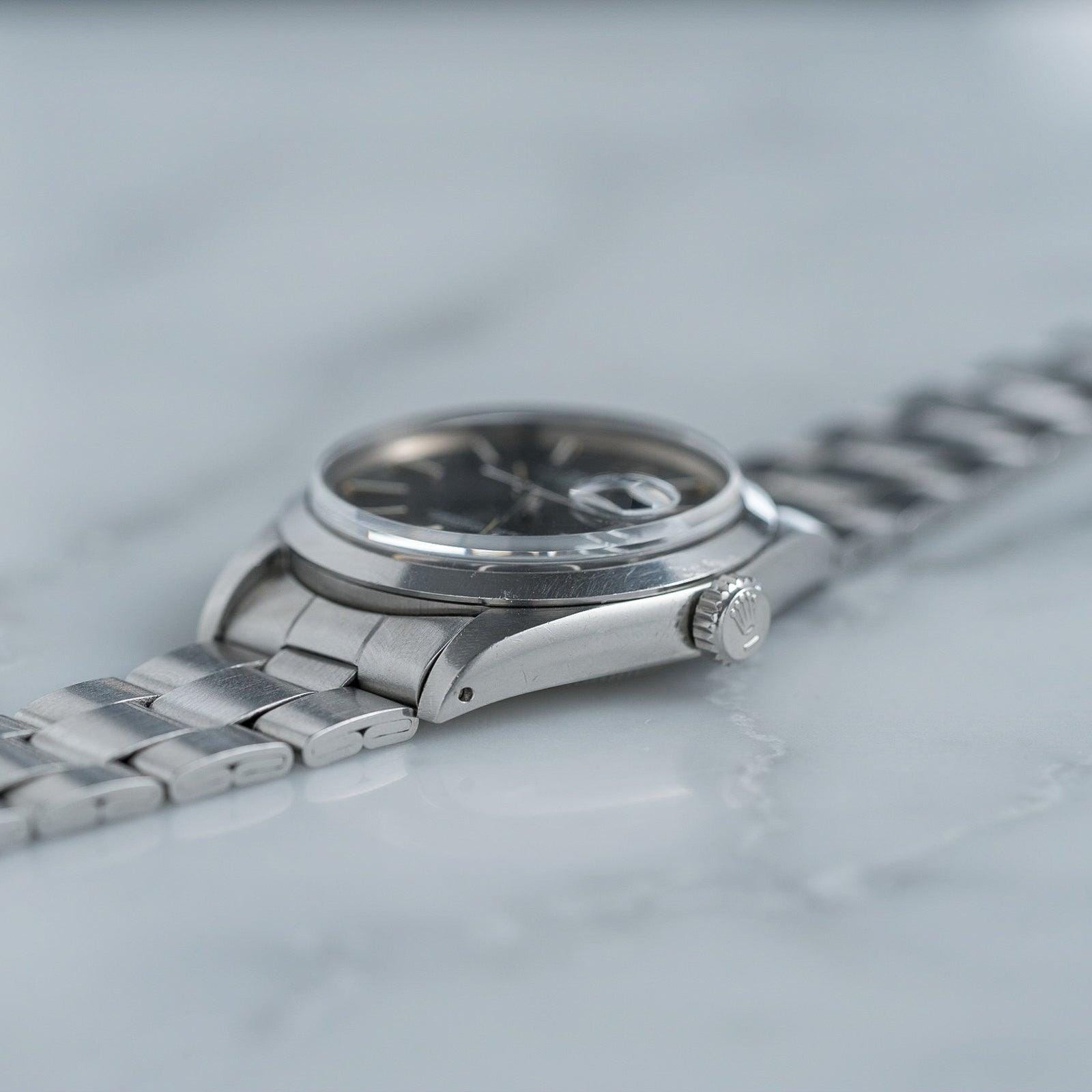 ROLEX Oyster Perpetual Date 1500 Grey Dial - Arbitro
