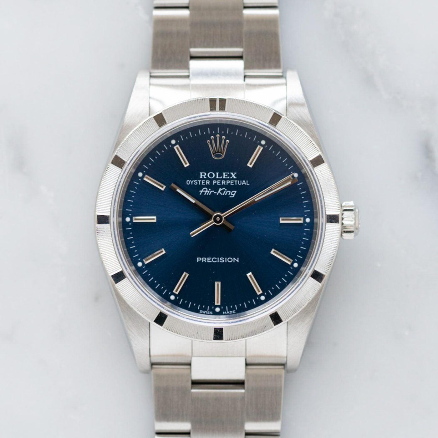 ROLEX Air-King 14010 Blue Dial - Arbitro
