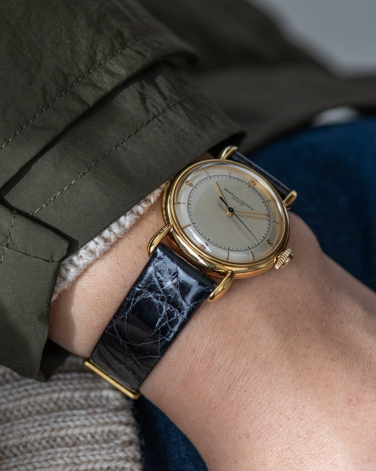 ヴァシュロン・コンスタンタン ティアドロップラグ YG アラビアダイアル Watch VACHERON CONSTANTIN