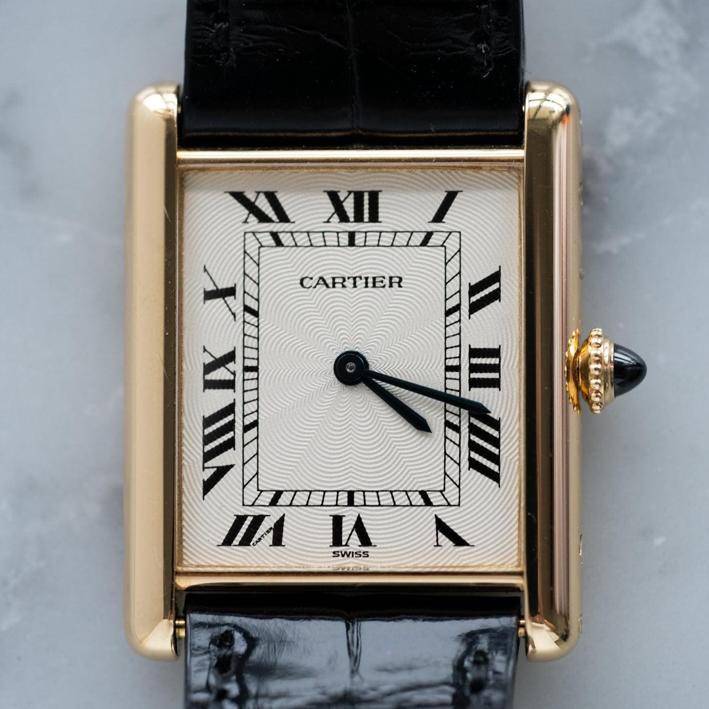 CARTIER Tank Louis Cartier LM 18K YG - Arbitro