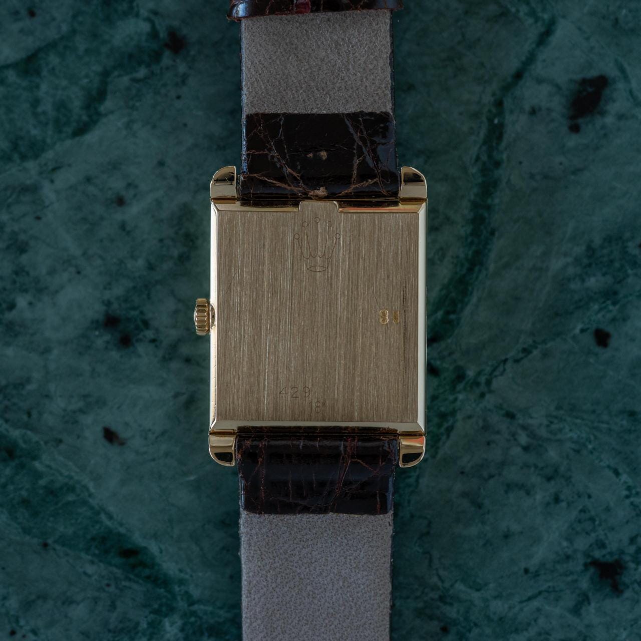ROLEX Cellini 4103 Rectangle YG 1970s - Arbitro