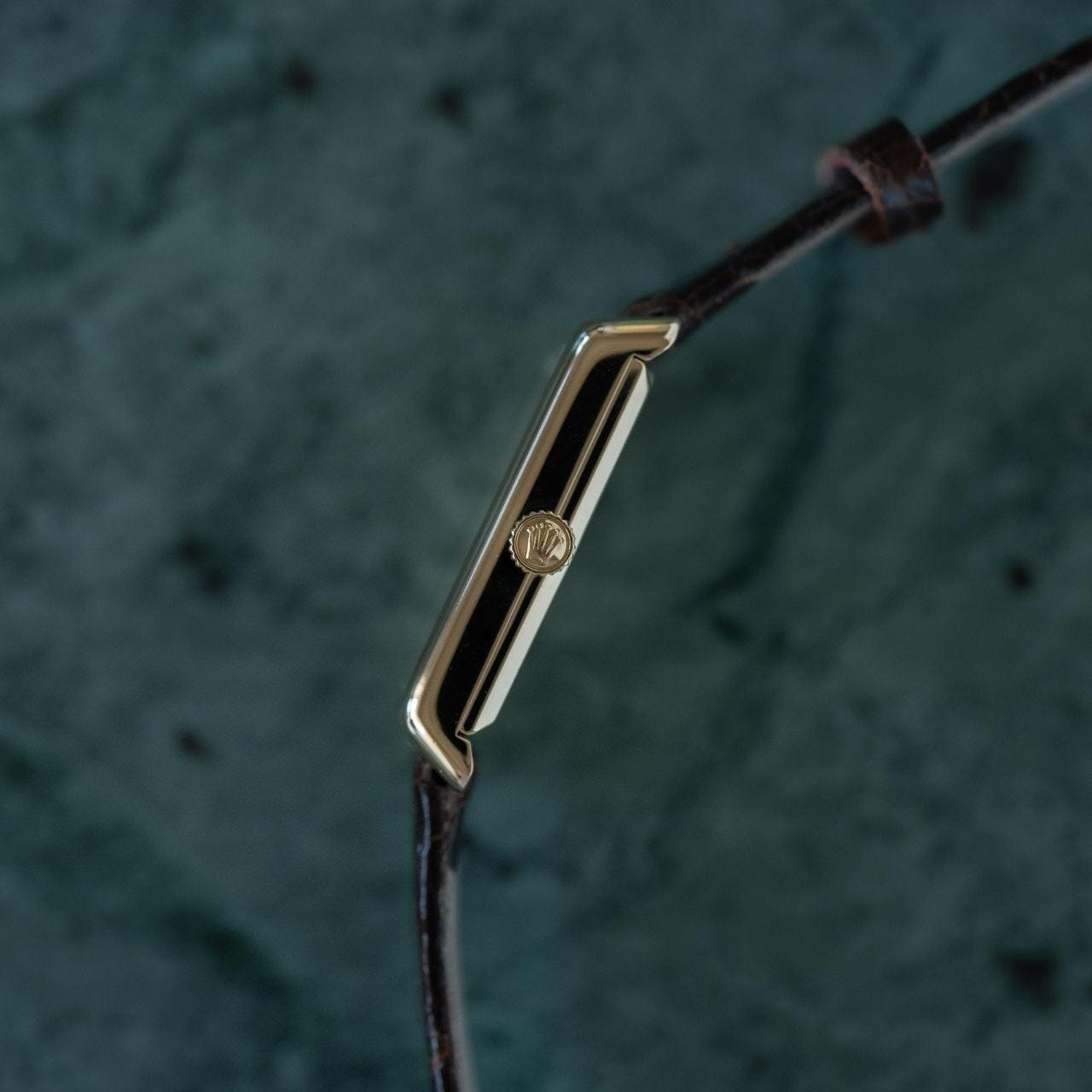 ROLEX Cellini 4103 Rectangle YG 1970s - Arbitro