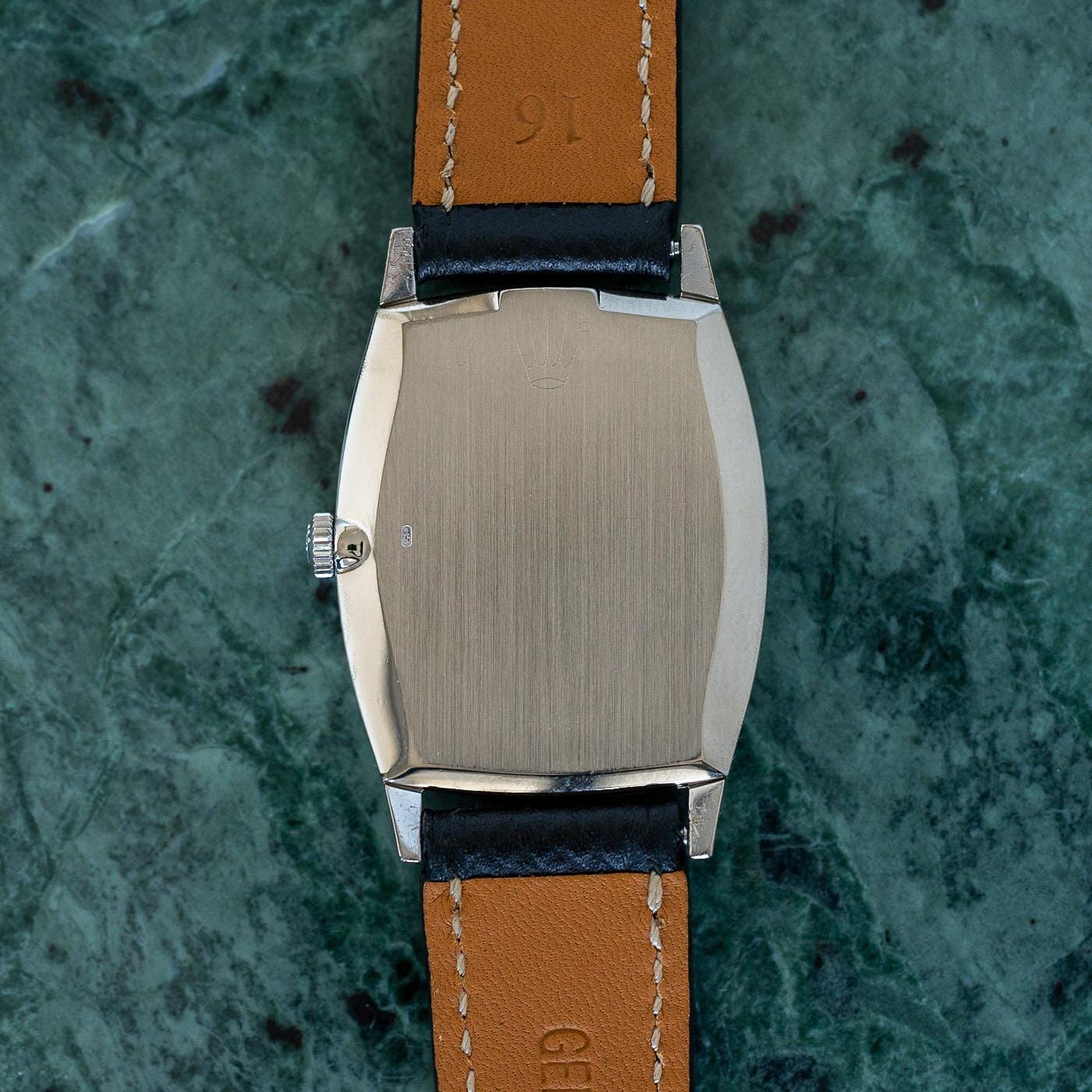 ROLEX Cellini 3807 WG Navy Dial - Arbitro