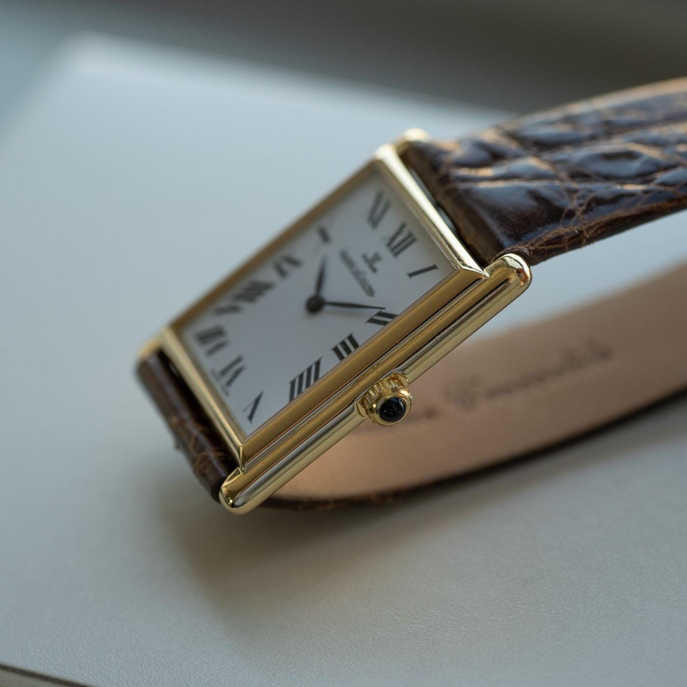 Jaeger-LeCoultre Rectangle 18K YG 1970s - Arbitro