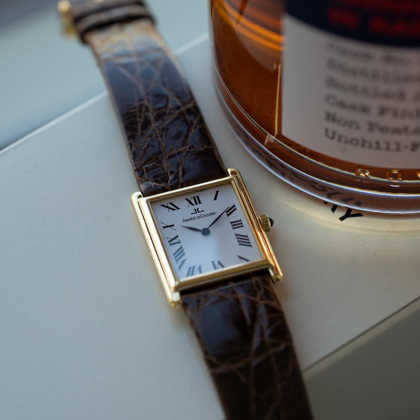 Jaeger-LeCoultre Rectangle 18K YG 1970s - Arbitro