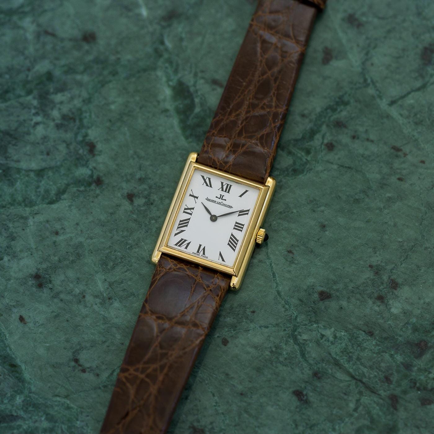 Jaeger-LeCoultre Rectangle 18K YG 1970s - Arbitro