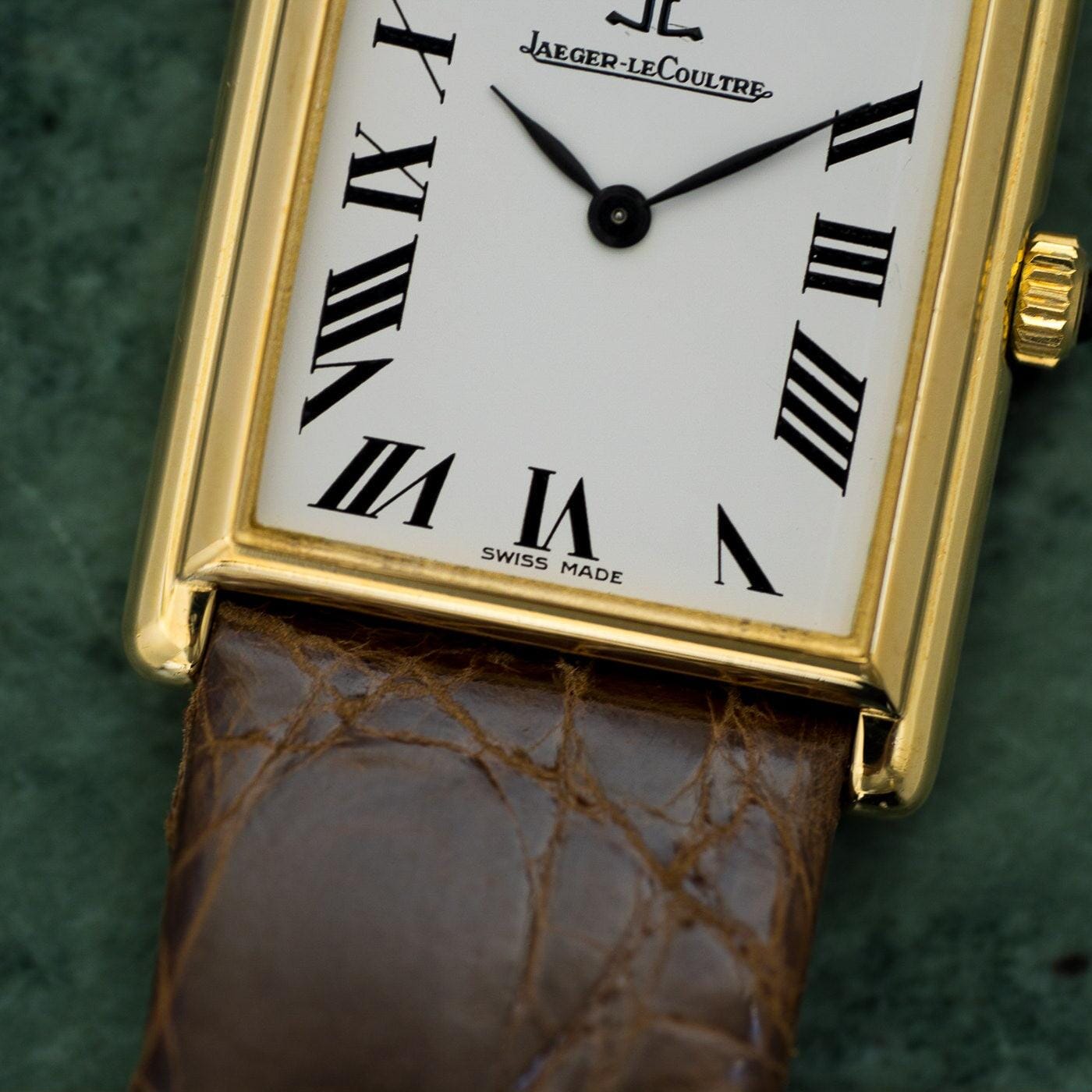 Jaeger-LeCoultre Rectangle 18K YG 1970s - Arbitro