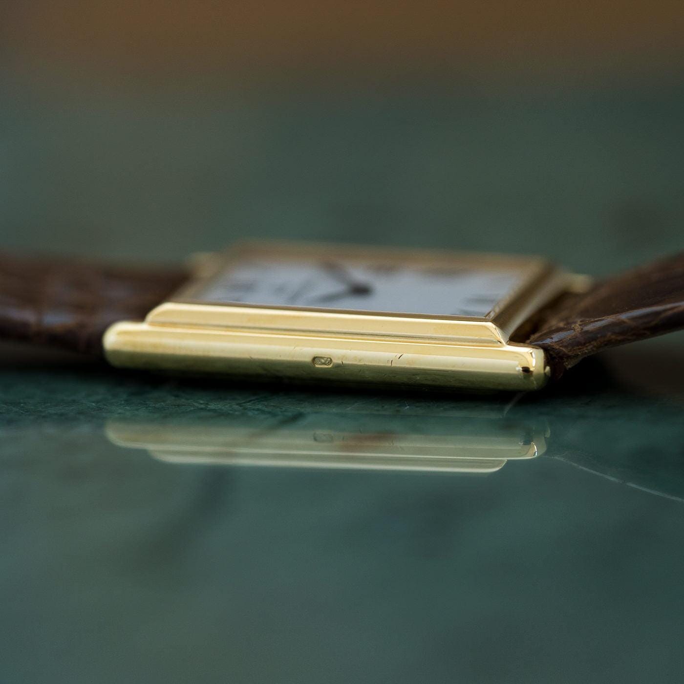Jaeger-LeCoultre Rectangle 18K YG 1970s - Arbitro