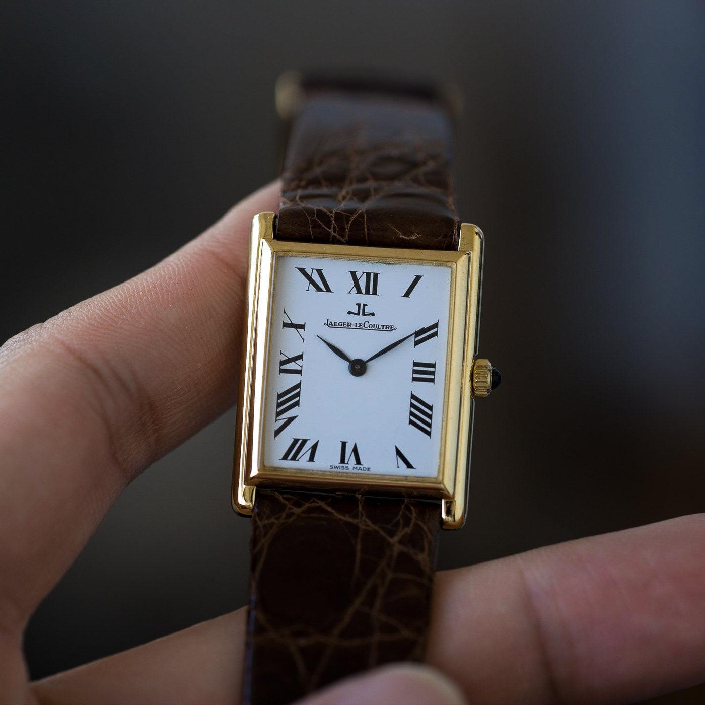 Jaeger-LeCoultre Rectangle 18K YG 1970s - Arbitro