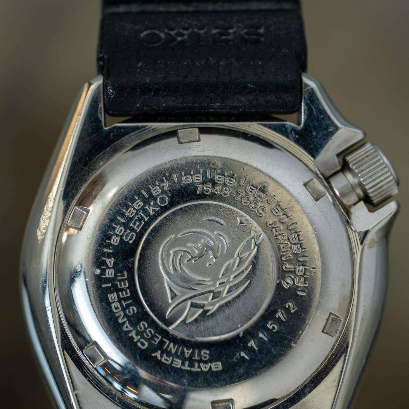 SEIKO 150m Diver 7548-700C Orange - Arbitro