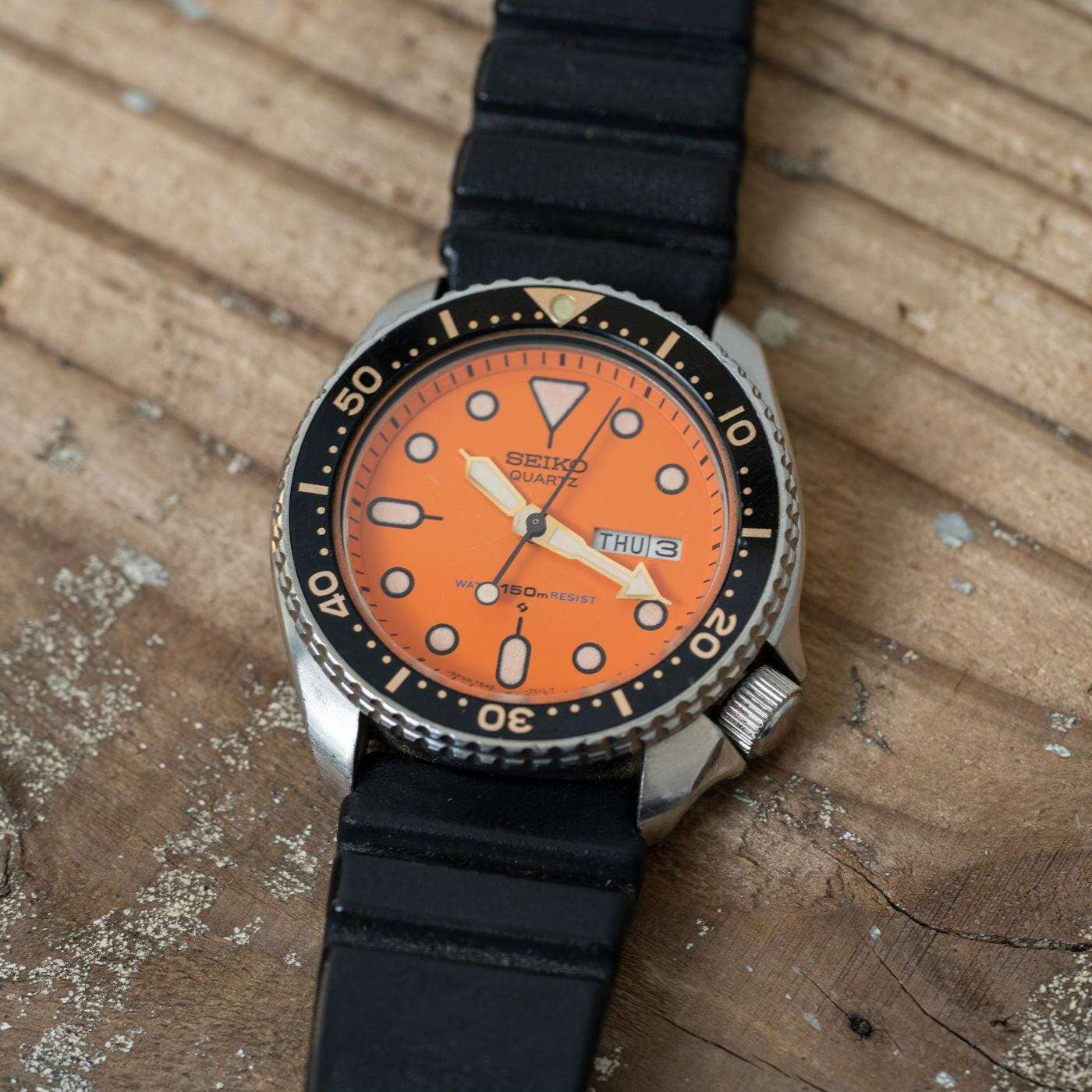 SEIKO 150m Diver 7548-700C Orange - Arbitro