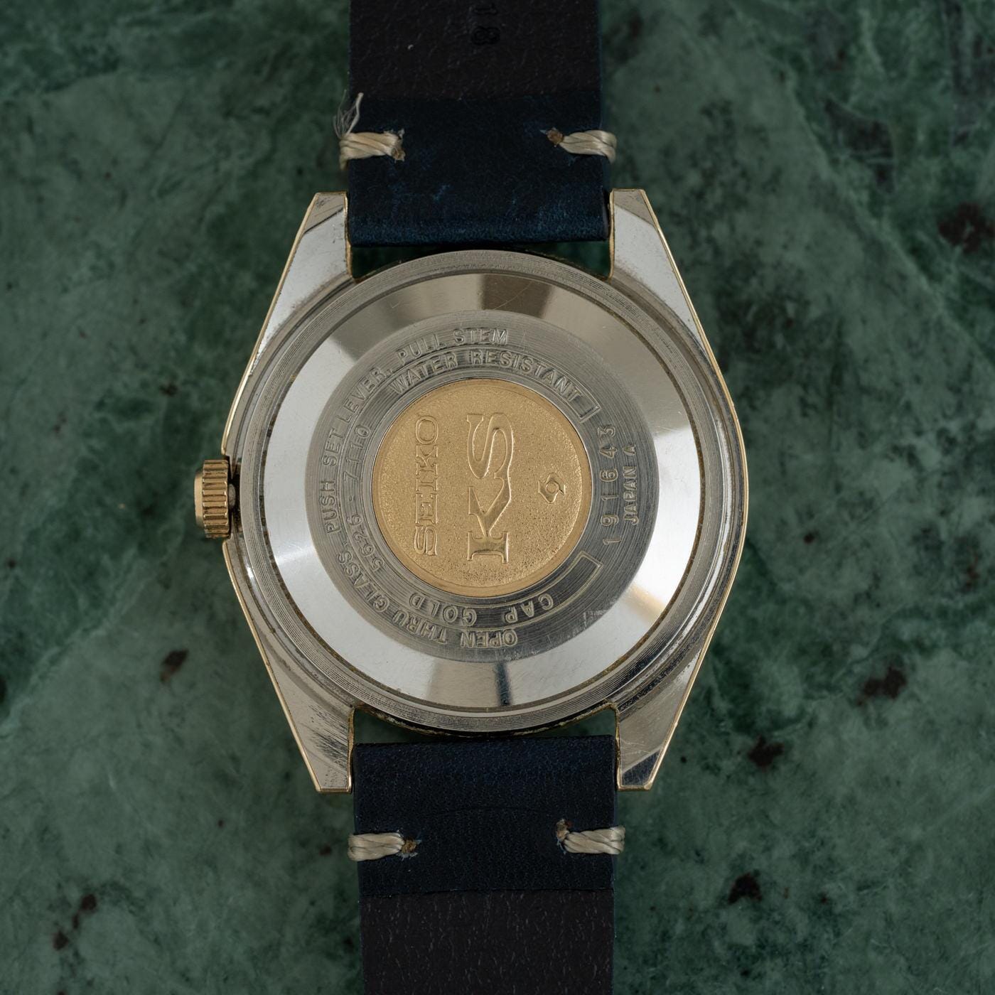 KING SEIKO Hi-Beat 5626-7010 CAP GOLD 1970s - Arbitro