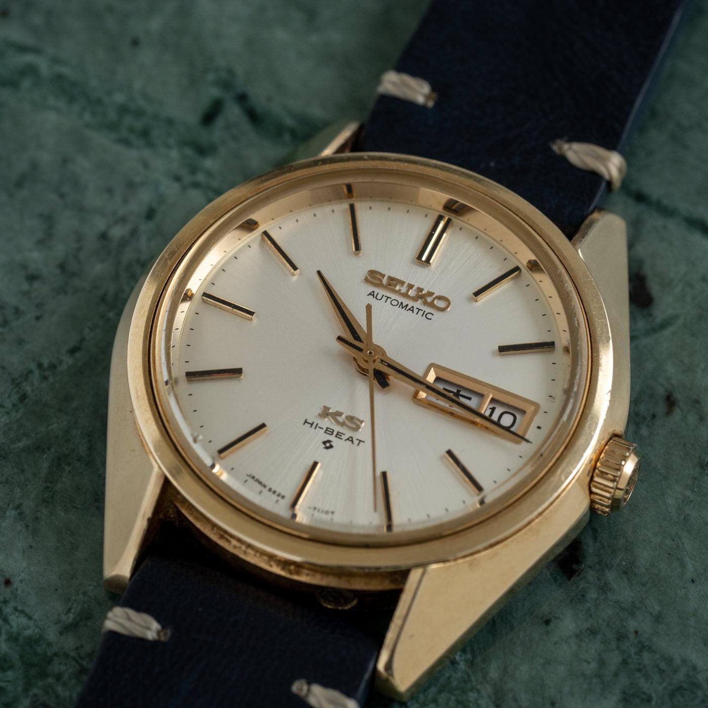 KING SEIKO Hi-Beat 5626-7010 CAP GOLD 1970s - Arbitro