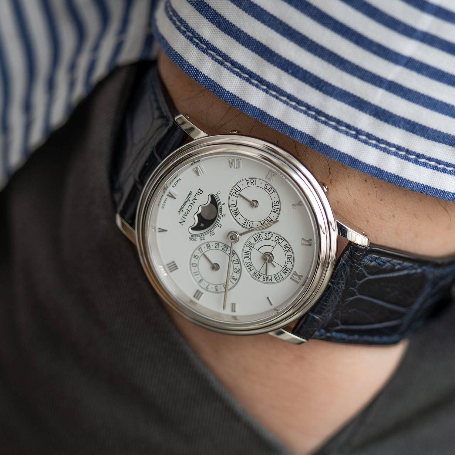BLANCPAIN Villeret 5495 Perpetual Calendar Pt - Arbitro