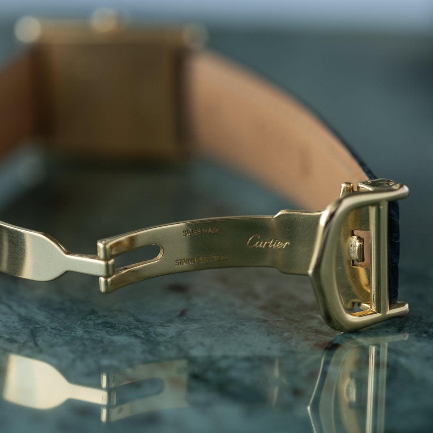 CARTIER Tank Louis Cartier LM 18K YG - Arbitro