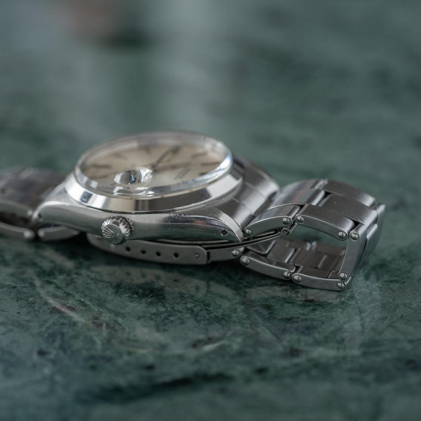 ROLEX Oysterdate Precision 6694 Silver 1960s - Arbitro