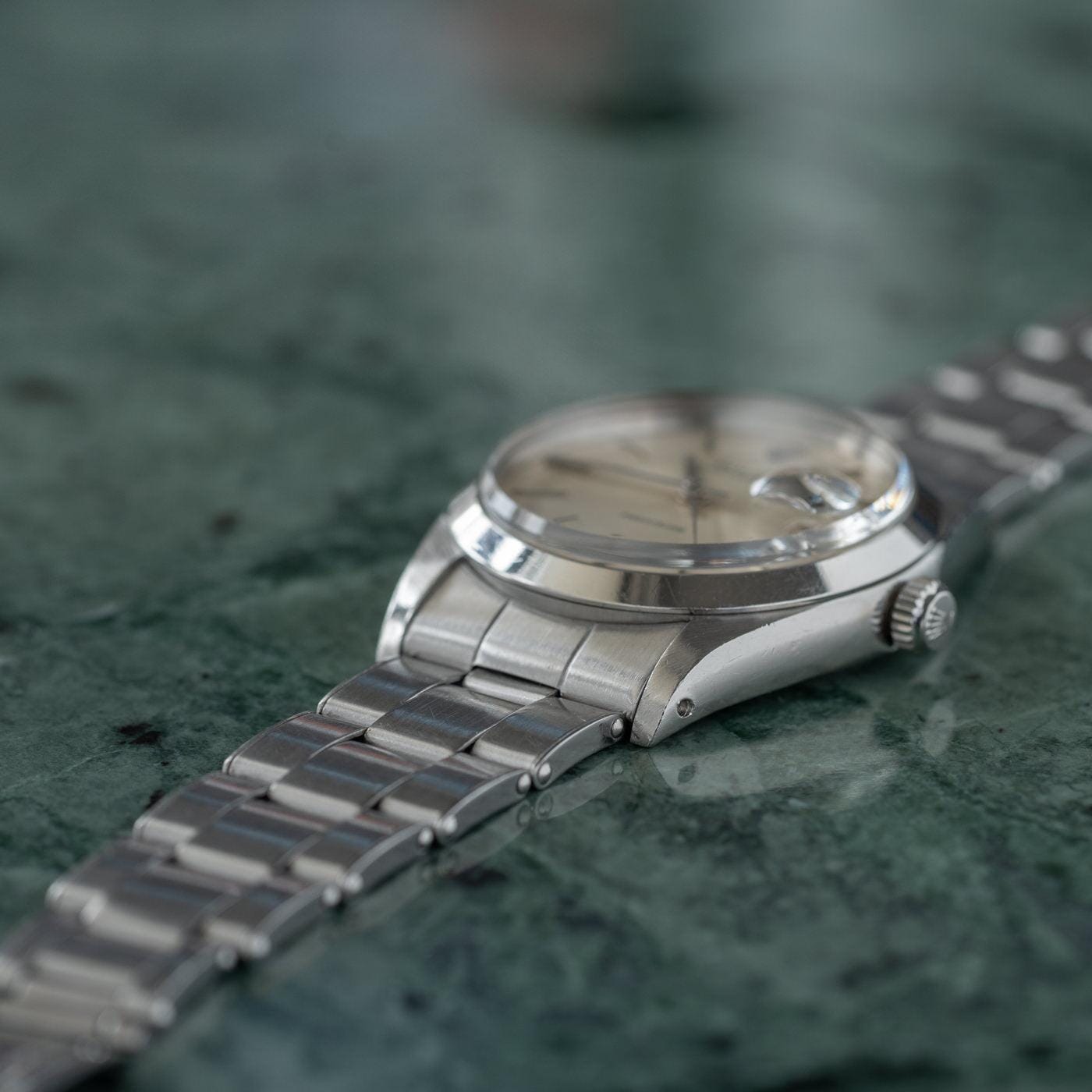 ROLEX Oysterdate Precision 6694 Silver 1960s - Arbitro