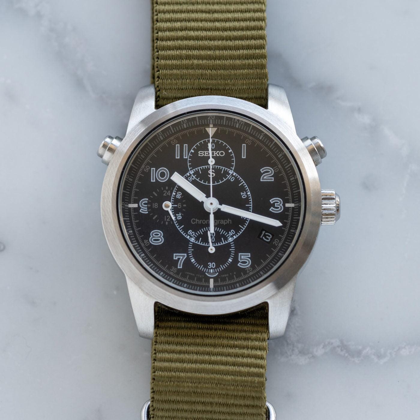 SEIKO SUS Chronograph 7T27-7A40 - Arbitro