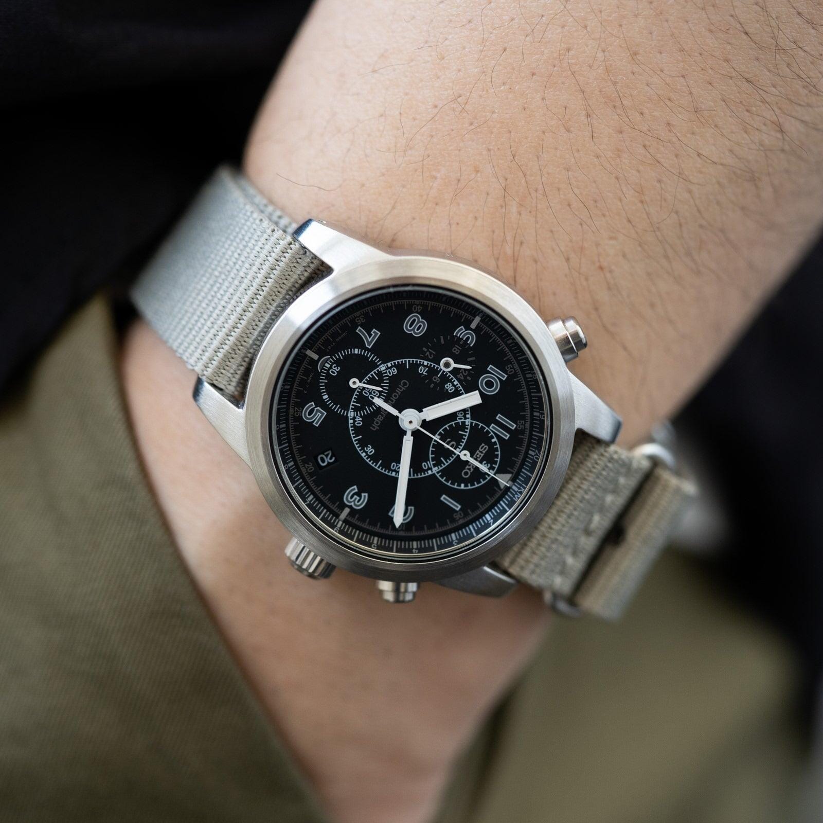 SEIKO SUS Chronograph 7T27-7A40 - Arbitro