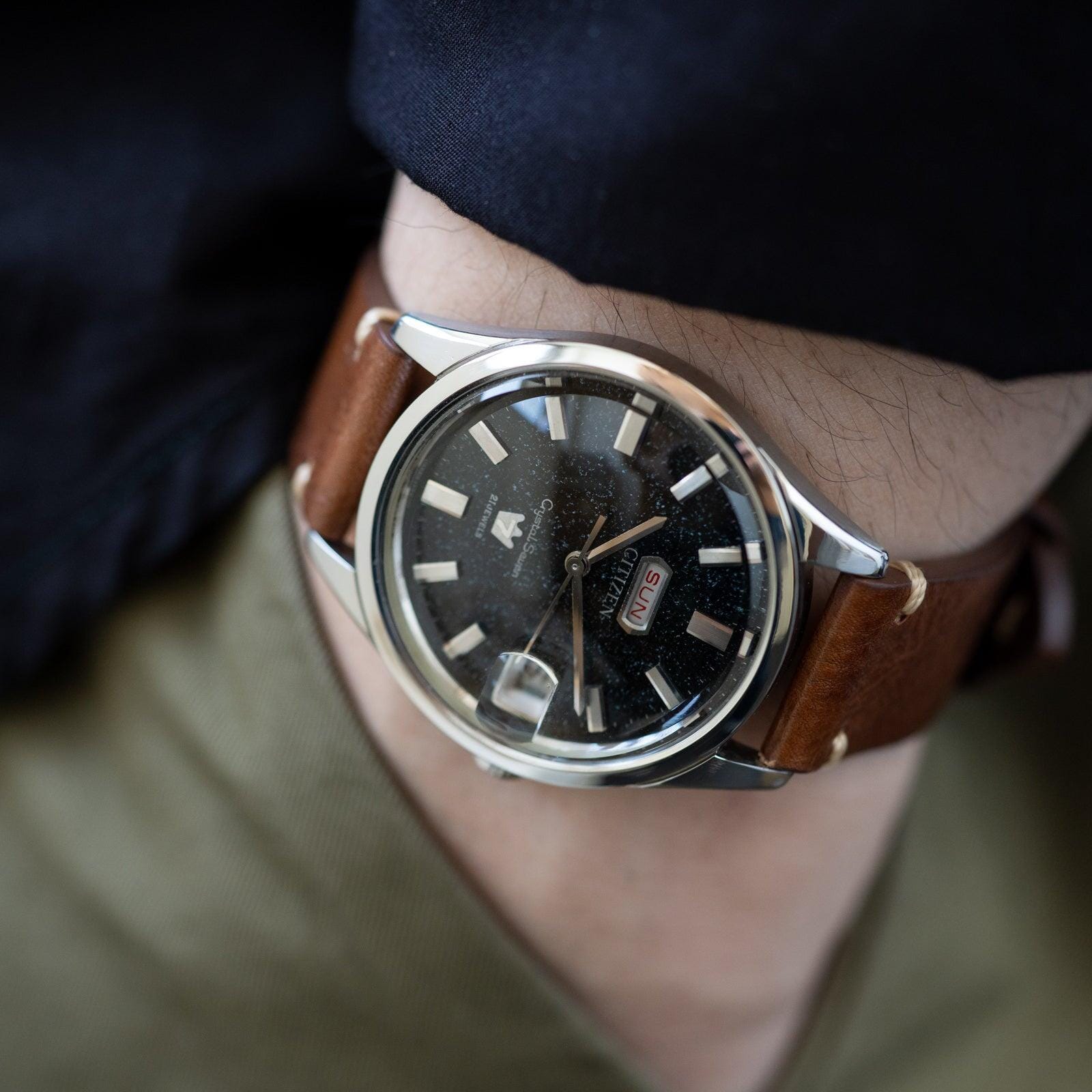 CITIZEN Crystal Seven Star Dust Dial 1960s - Arbitro