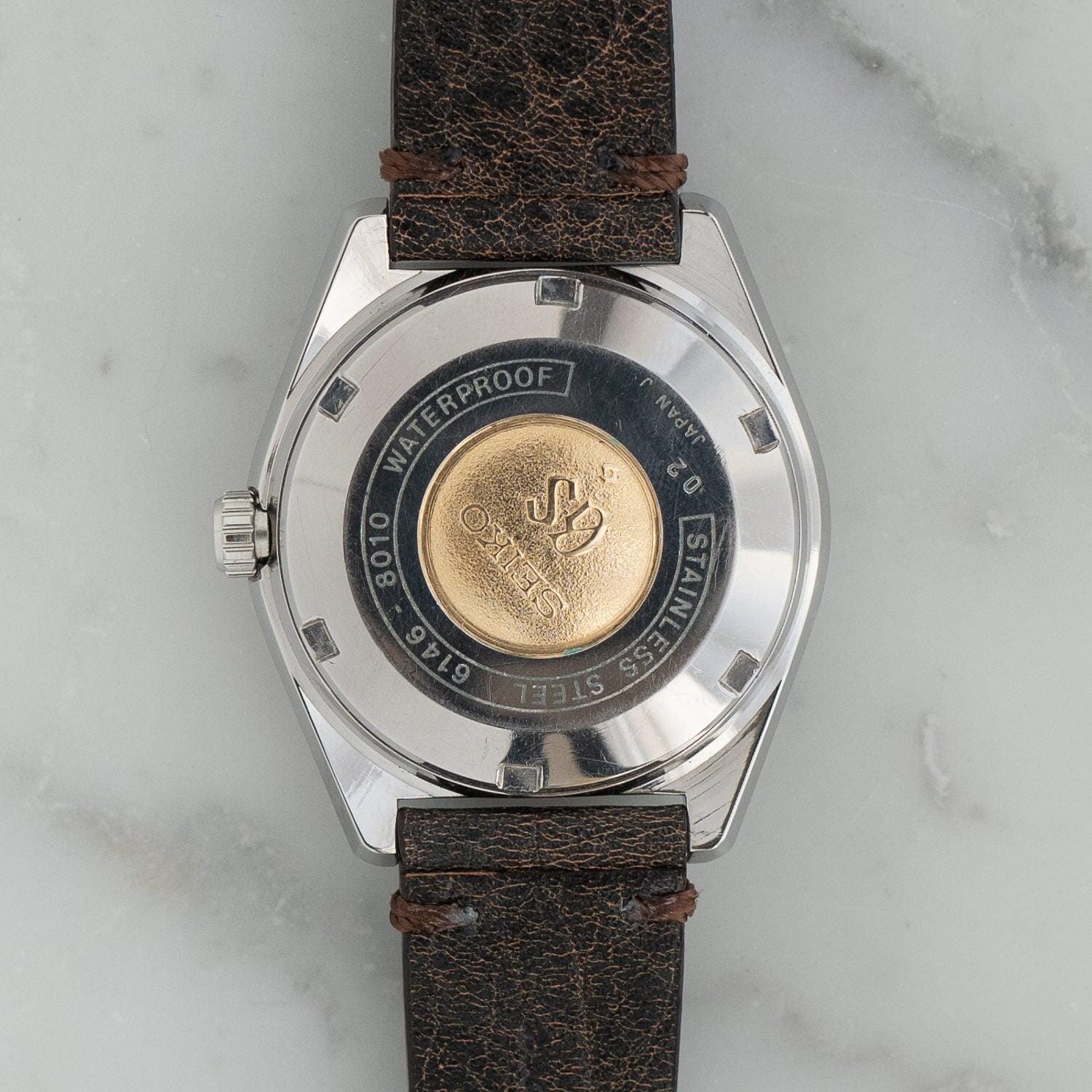 GRAND SEIKO Hi-BEAT 6146-8010 "Arabesque" Faceted Crystal - Arbitro