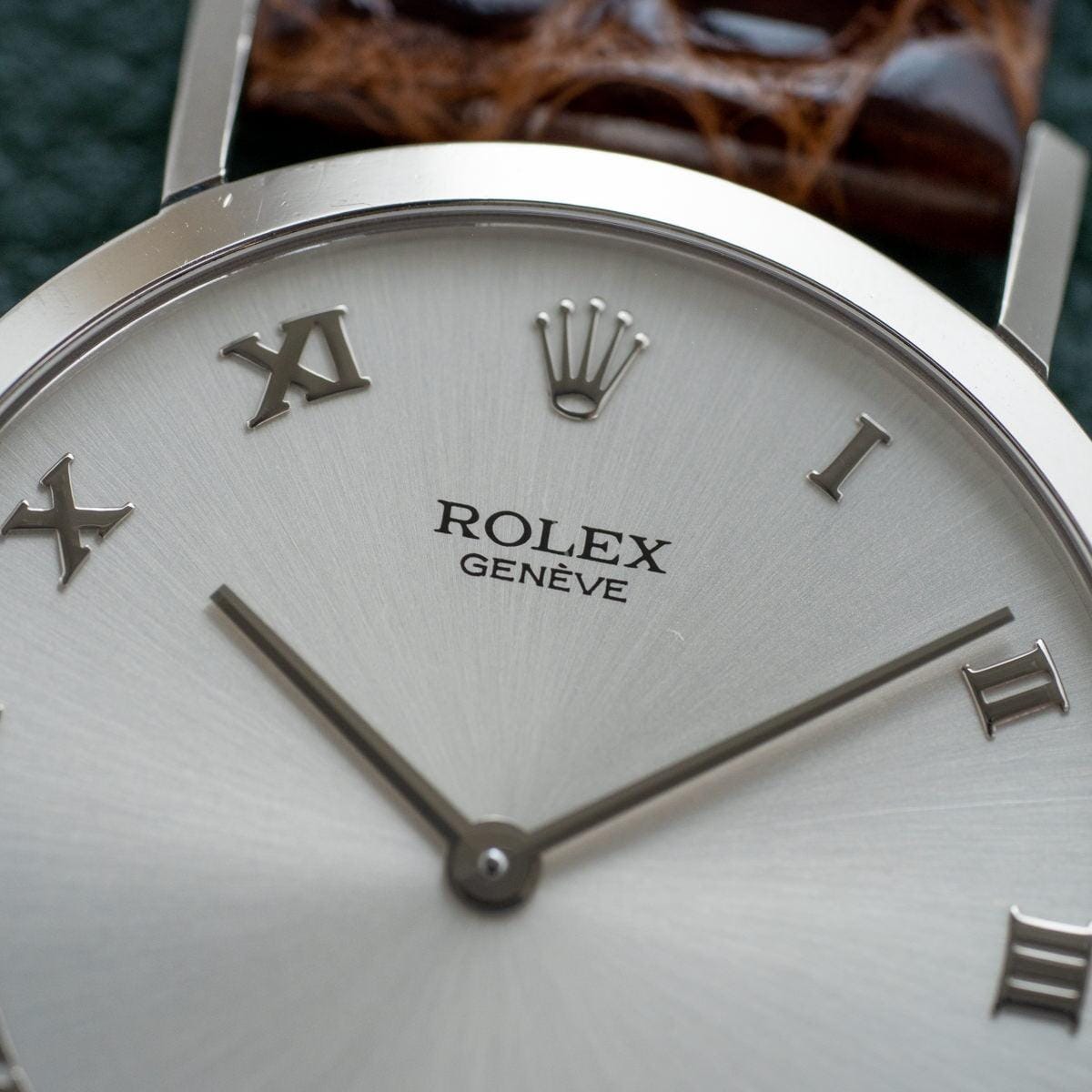 ROLEX Cellini 4112 WG Roman Dial 1990s - Arbitro