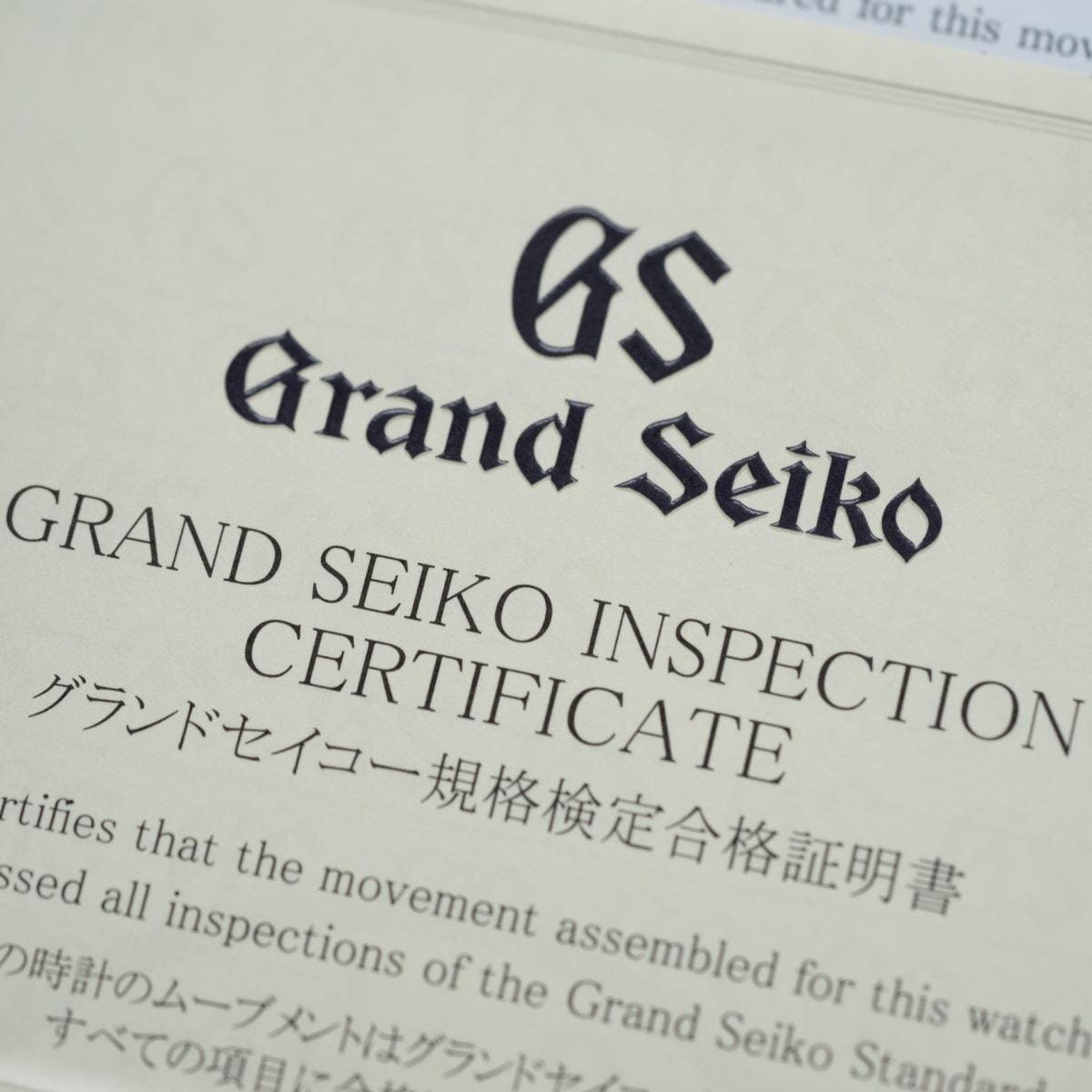 GRAND SEIKO SBGR073 Navy Dial - Arbitro