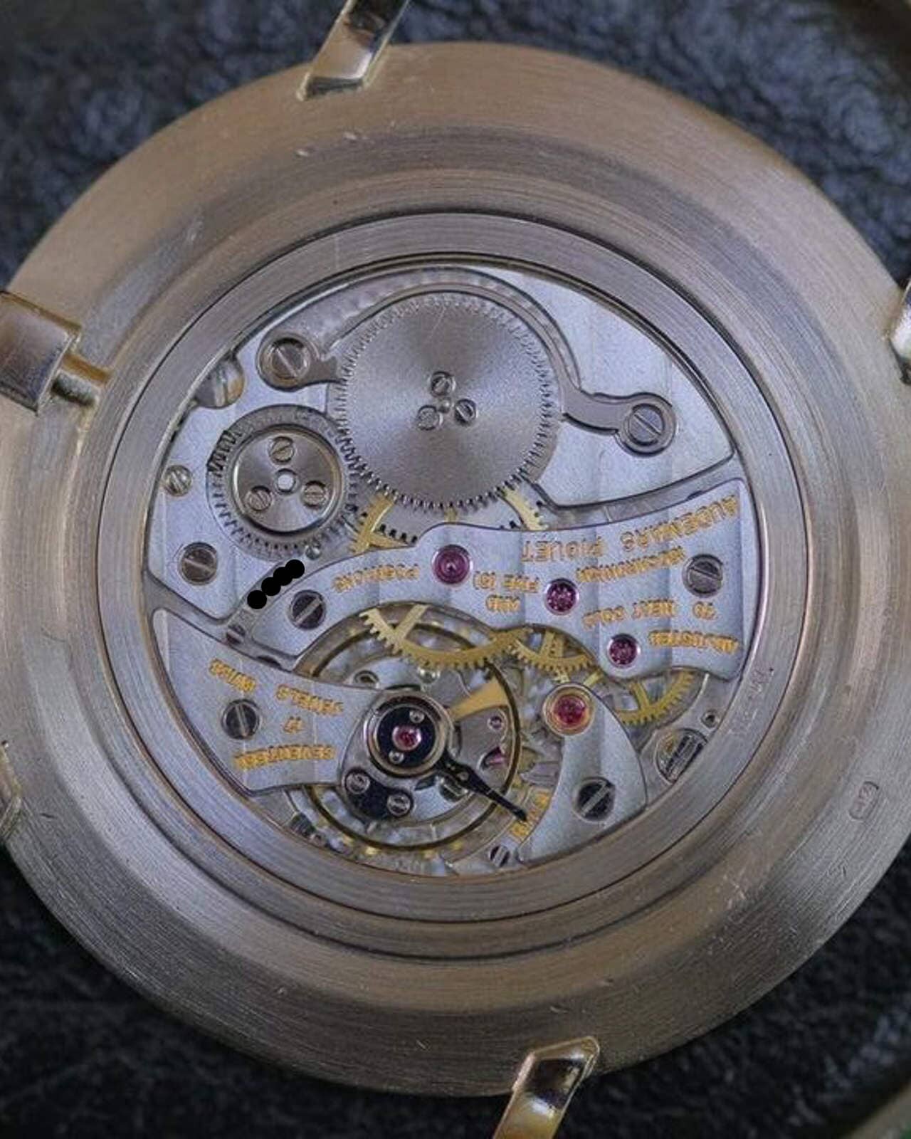 オーデマ ピゲ ラウンド WG マットブラックダイアル Watch AUDEMARS PIGUET