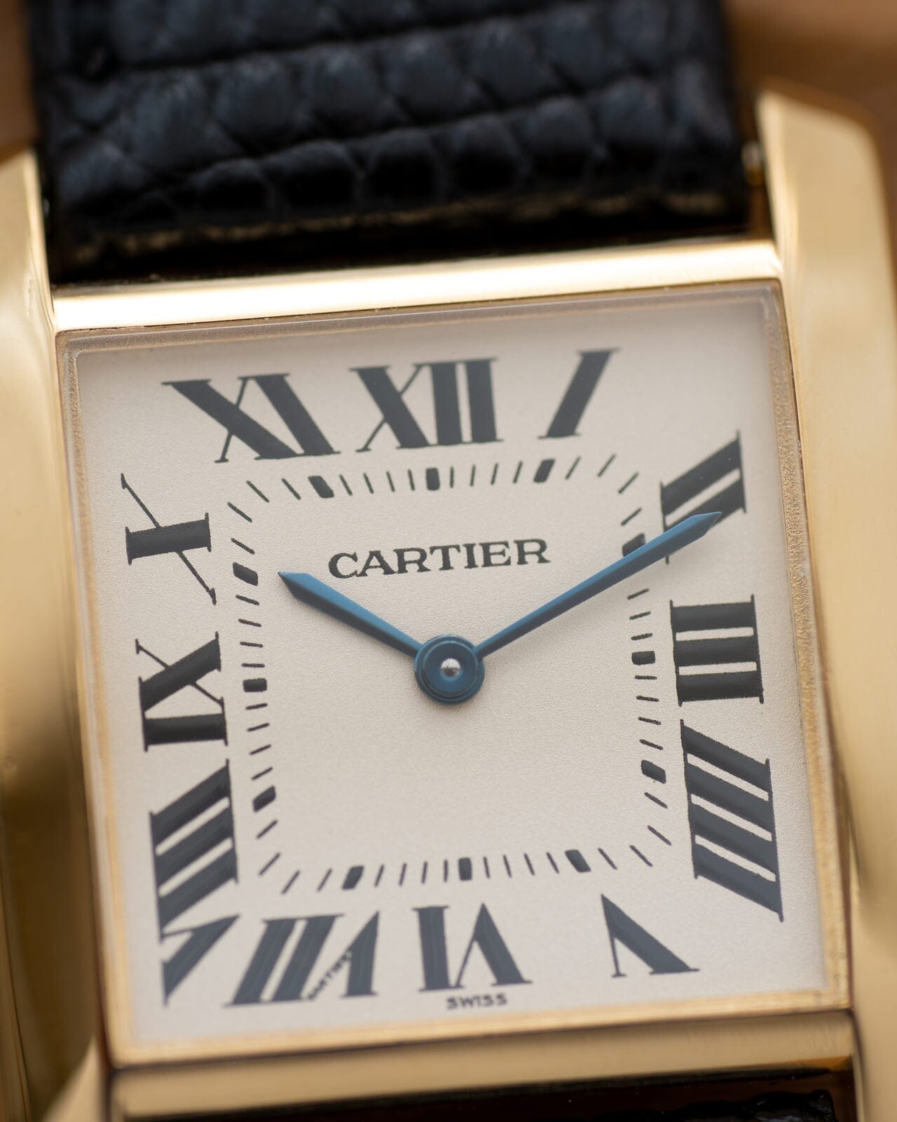 カルティエ タンクフランセーズ MM 1821 YG Watch CARTIER