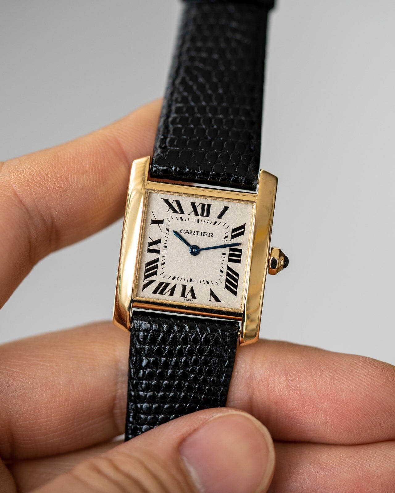 カルティエ タンクフランセーズ MM 1821 YG Watch CARTIER