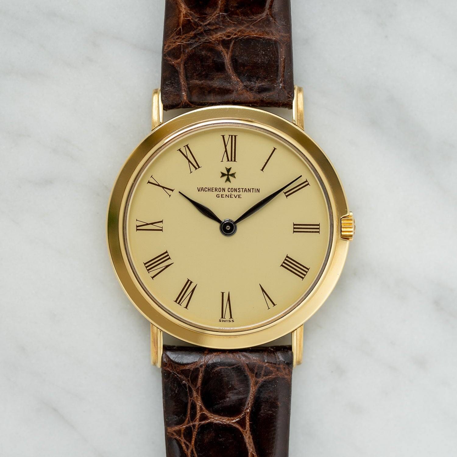 VACHERON CONSTANTIN 39027 YG Ivory Roman - Arbitro