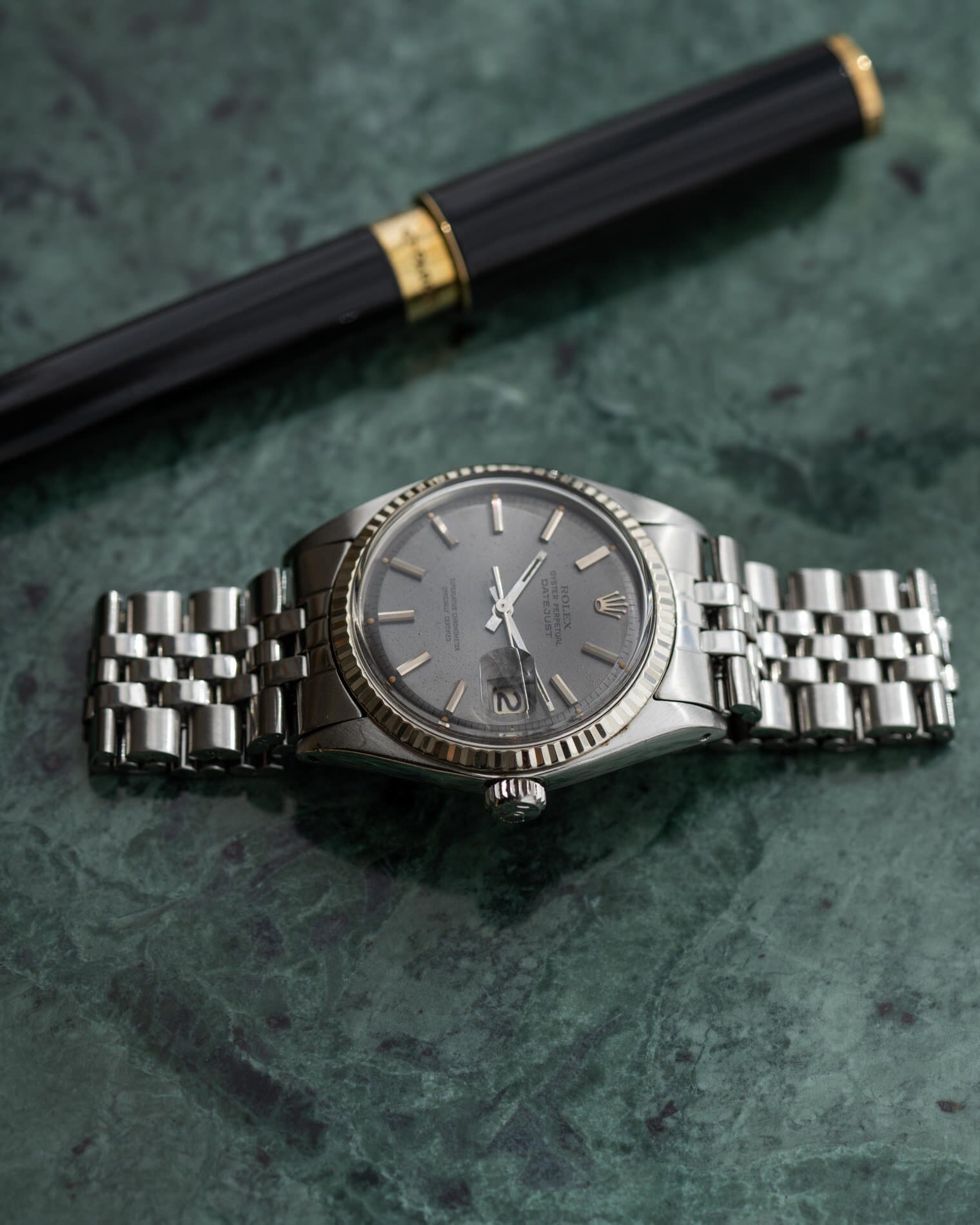Rolex デイトジャスト 1601 グレーダイアル Watch ROLEX 