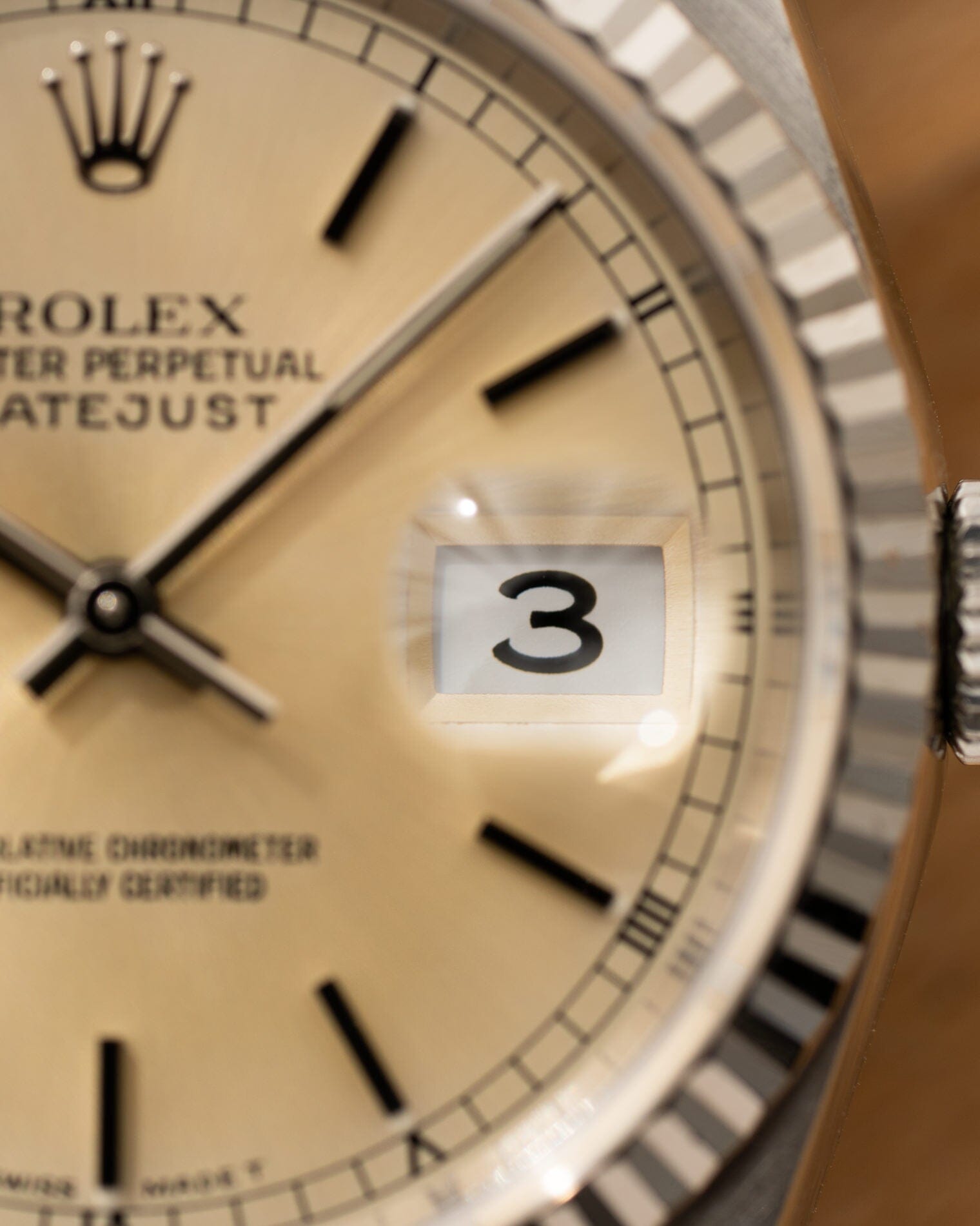 Rolex デイトジャスト 16234 アイボリーダイアル Watch ROLEX 