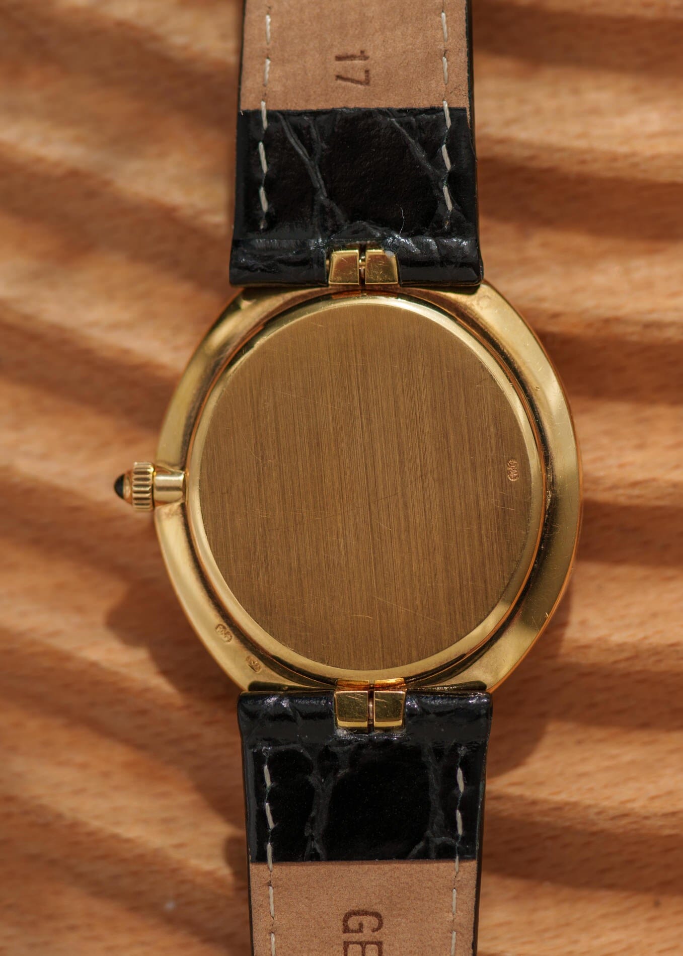 Patek Philippe ゴールデンエリプス 3598 YG オニキス アーカイブ付き Watch PATEK PHILIPPE 