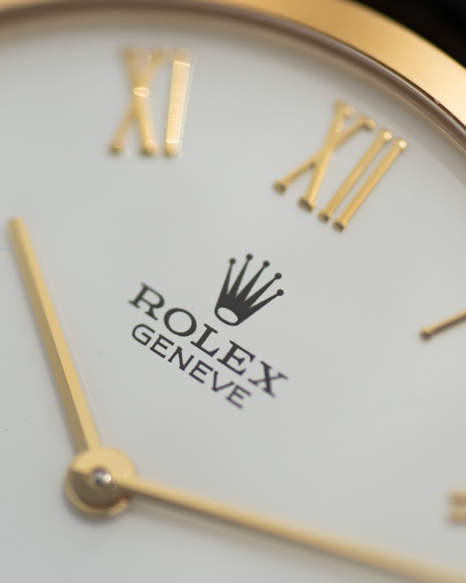 Rolex チェリーニ 4112 YG ホワイトローマン Watch ROLEX 