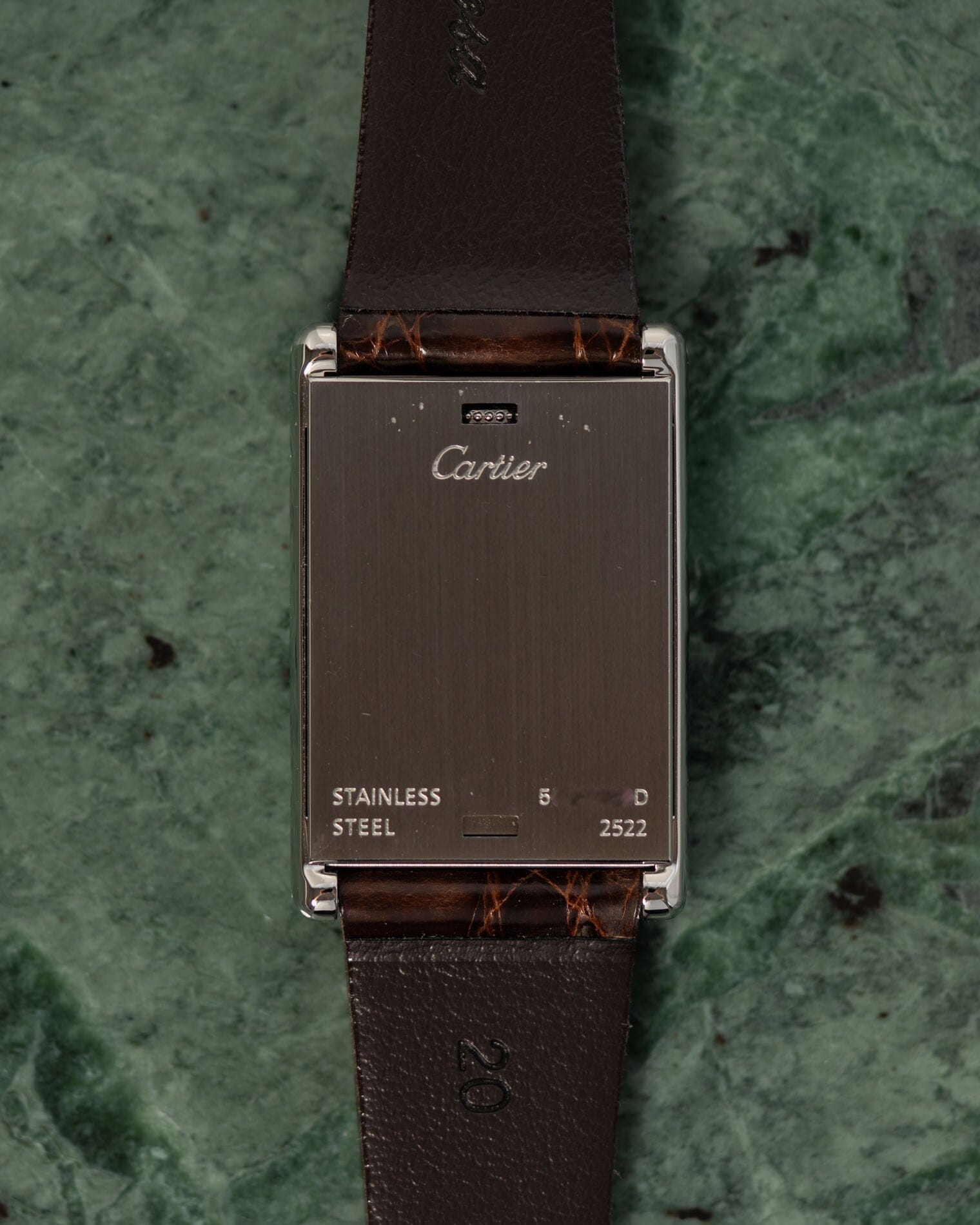 Cartier タンク バスキュラント XL 2522 保証書付き コンプリートサービス済み Watch CARTIER 